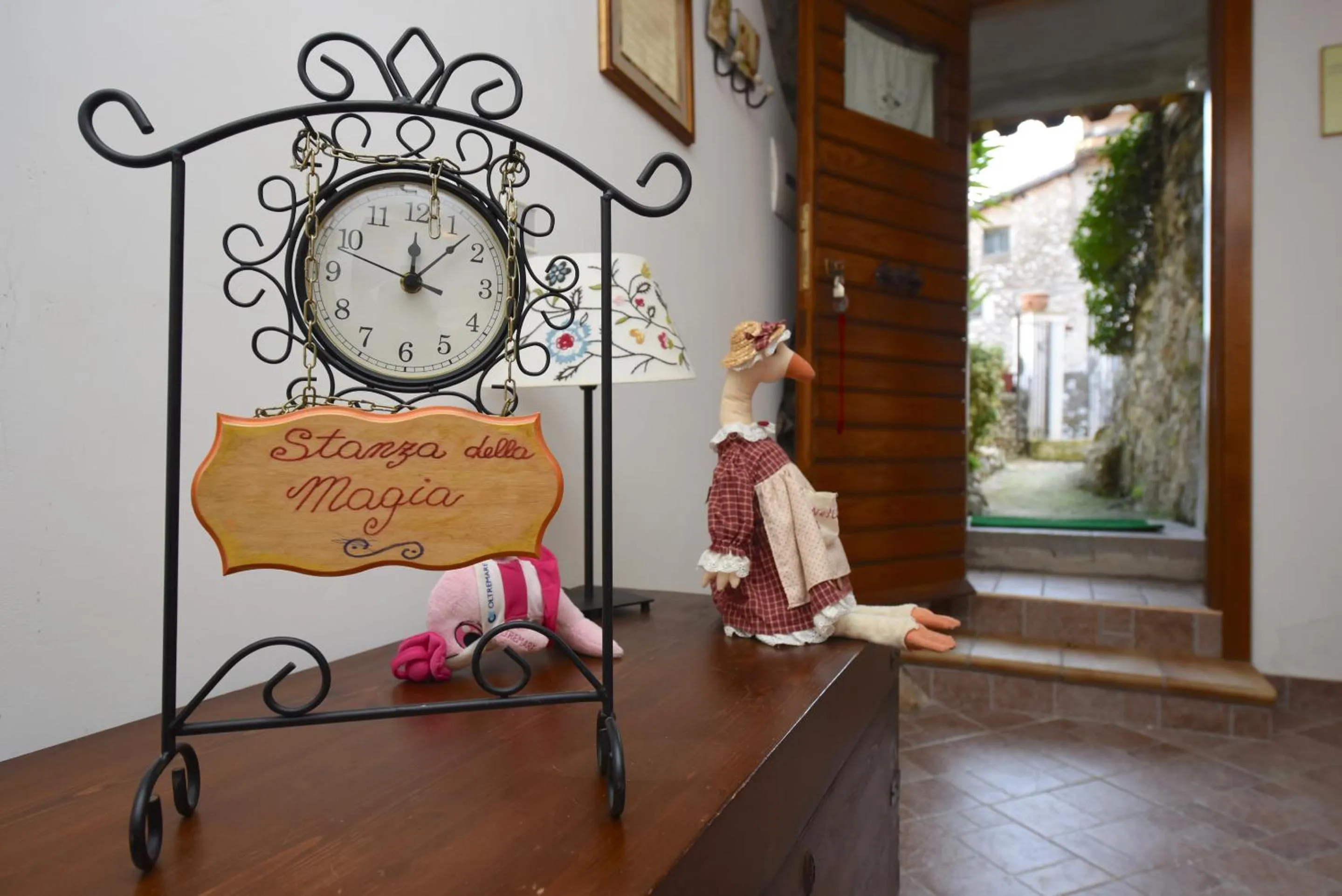 Decorative detail in B&B Dell' Artista