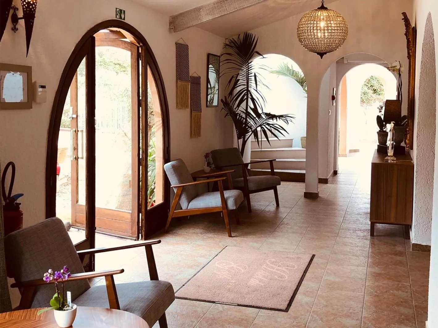 Lobby or reception in Hôtel du Golfe