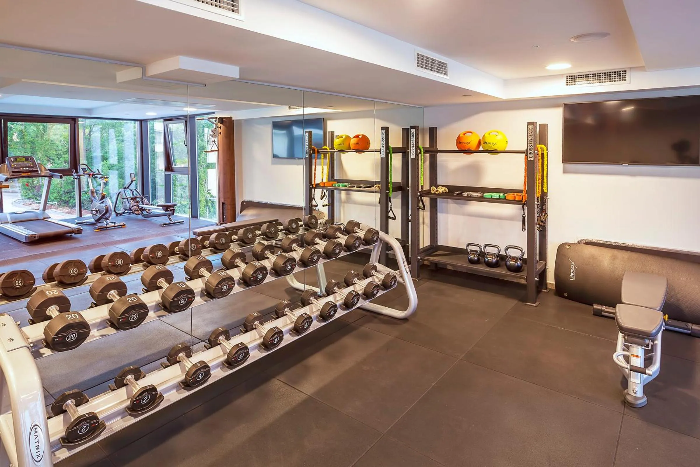 Fitness centre/facilities in Luxury Hotel Riva