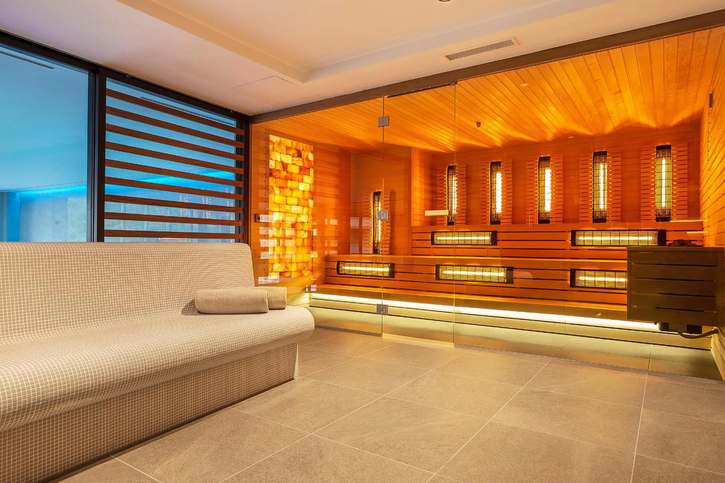Sauna in Luxury Hotel Riva