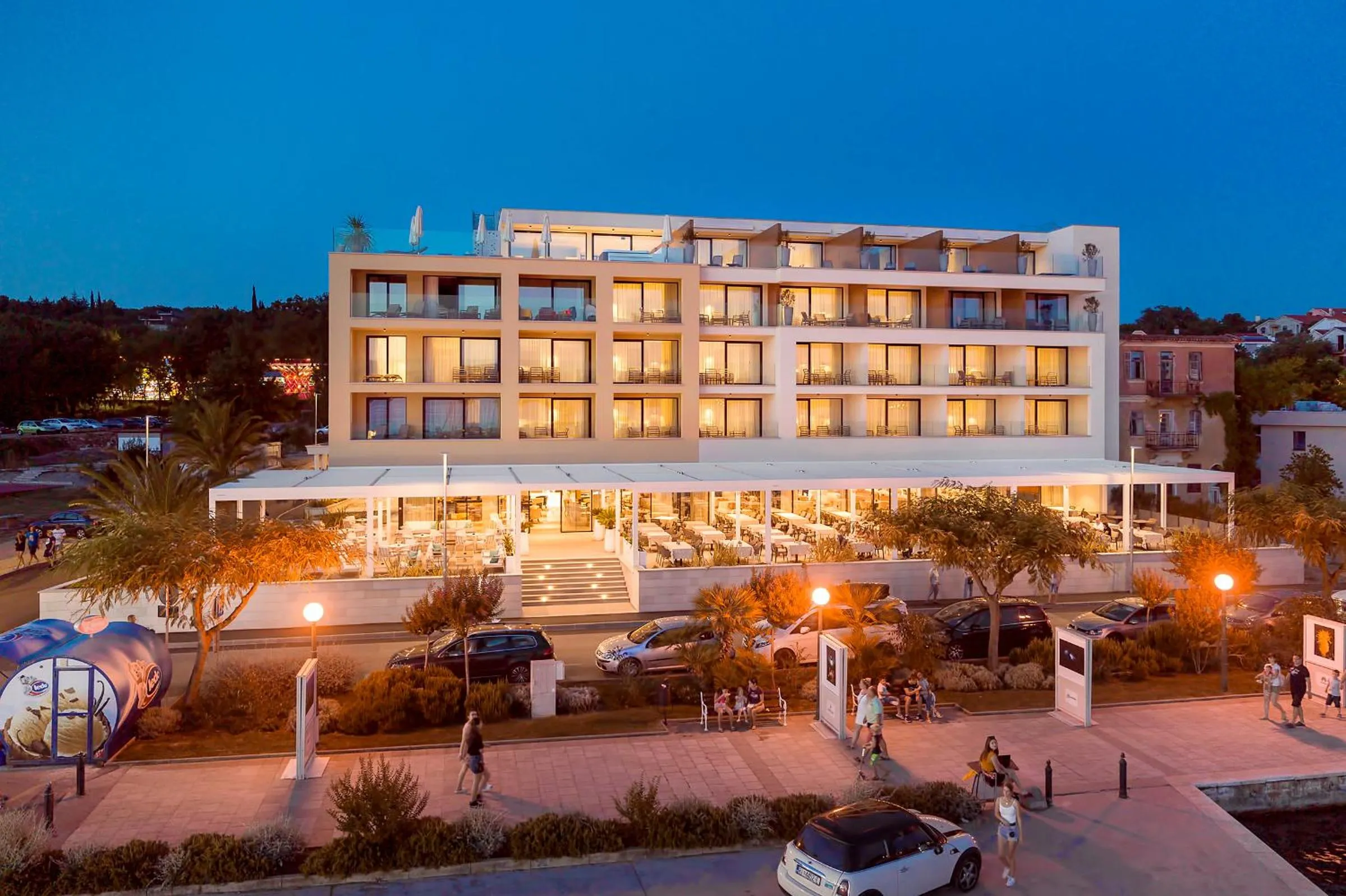 Property building in Luxury Hotel Riva