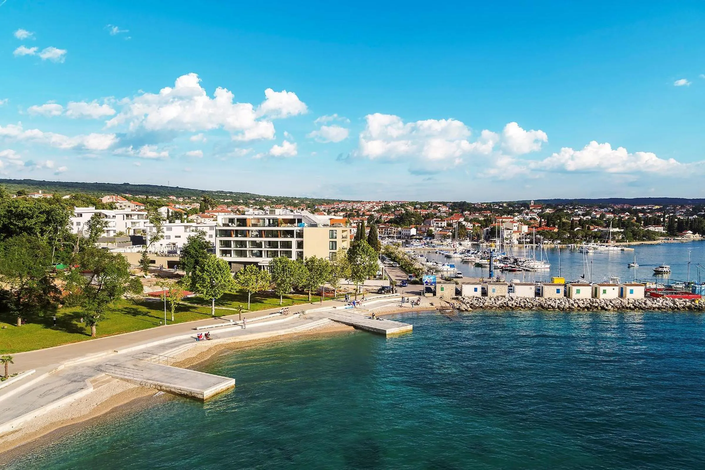 Beach in Luxury Hotel Riva