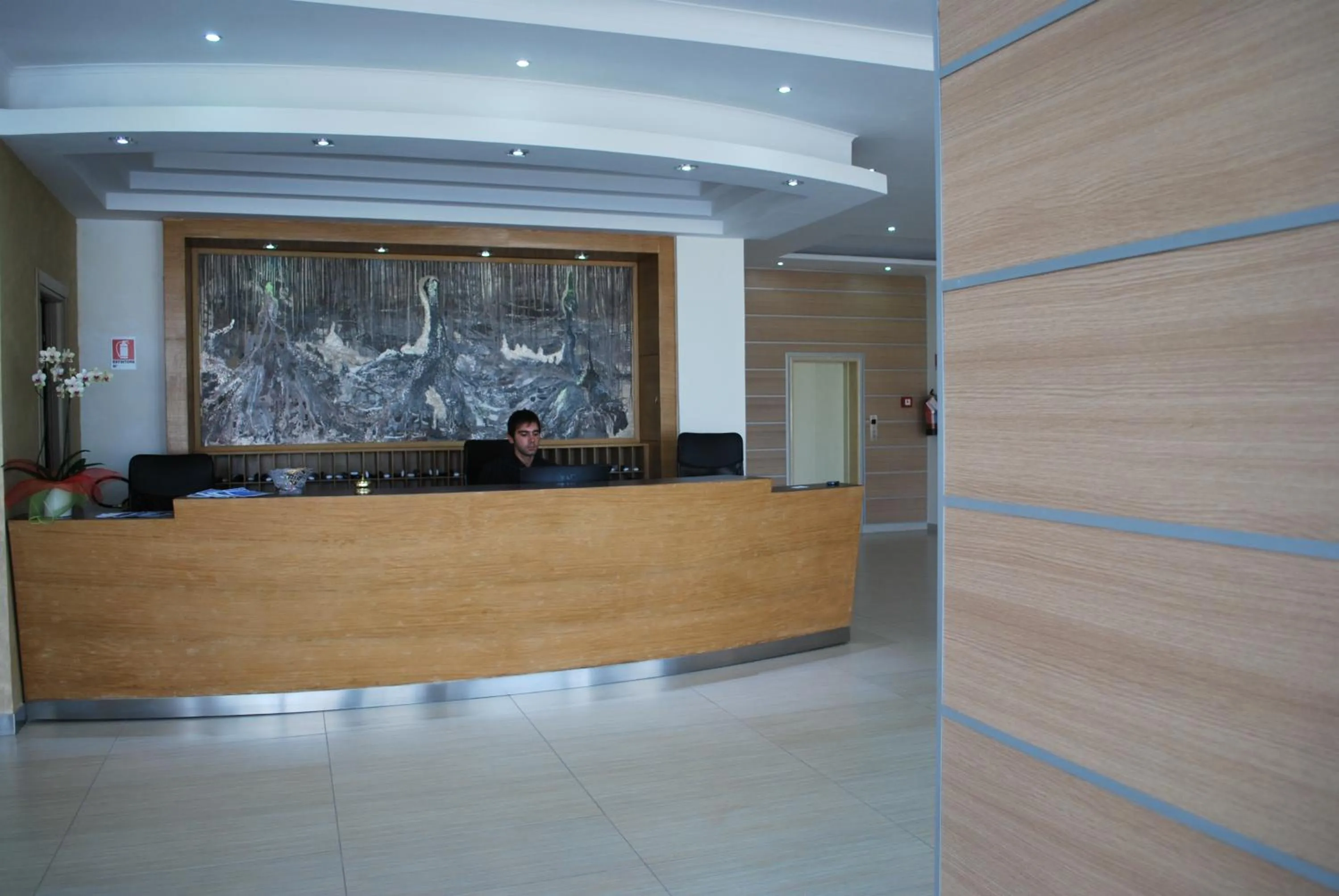 Lobby or reception in Hotel The Queen