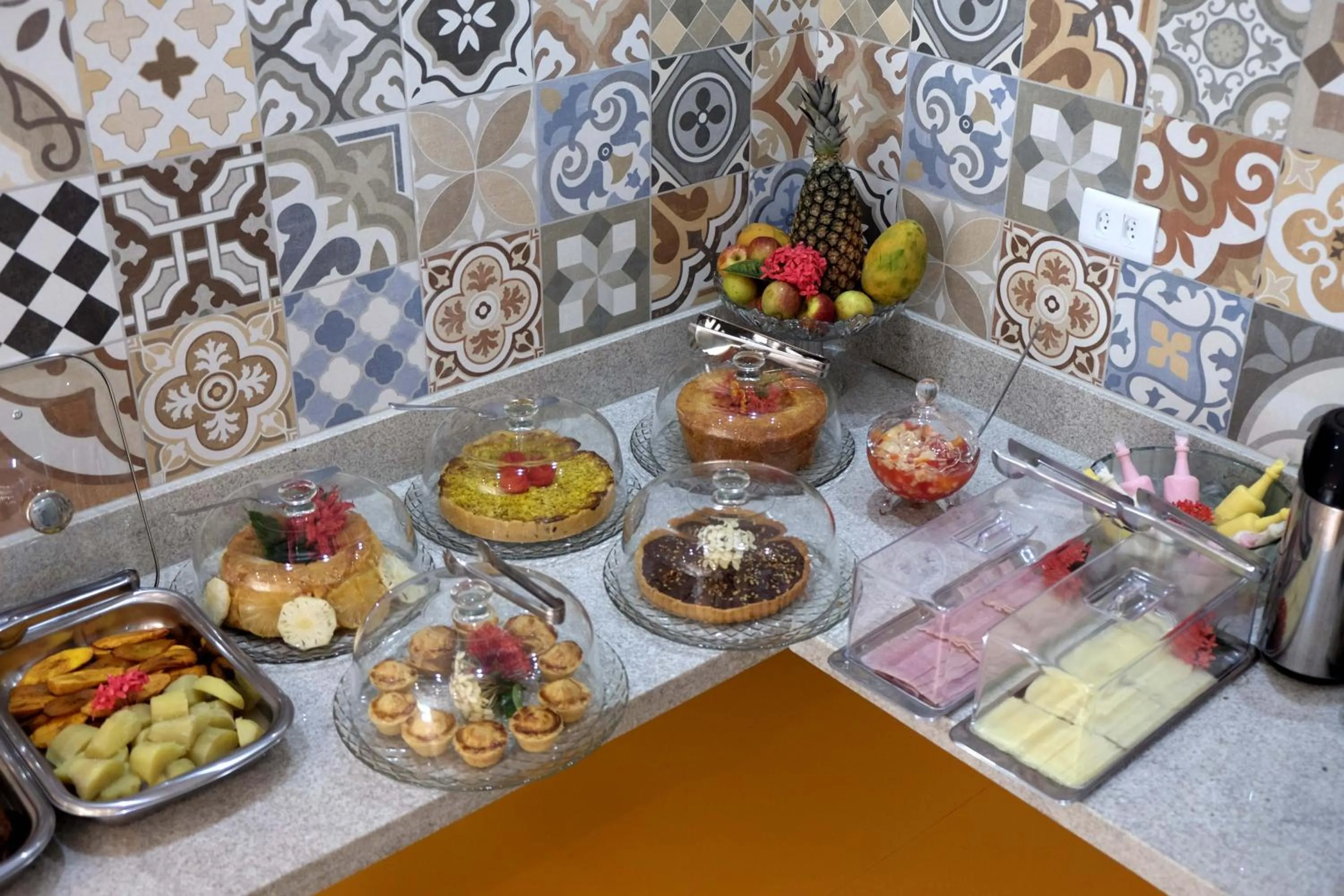 Breakfast in Apart-Hotel Bella Vida Suítes e Apartamentos