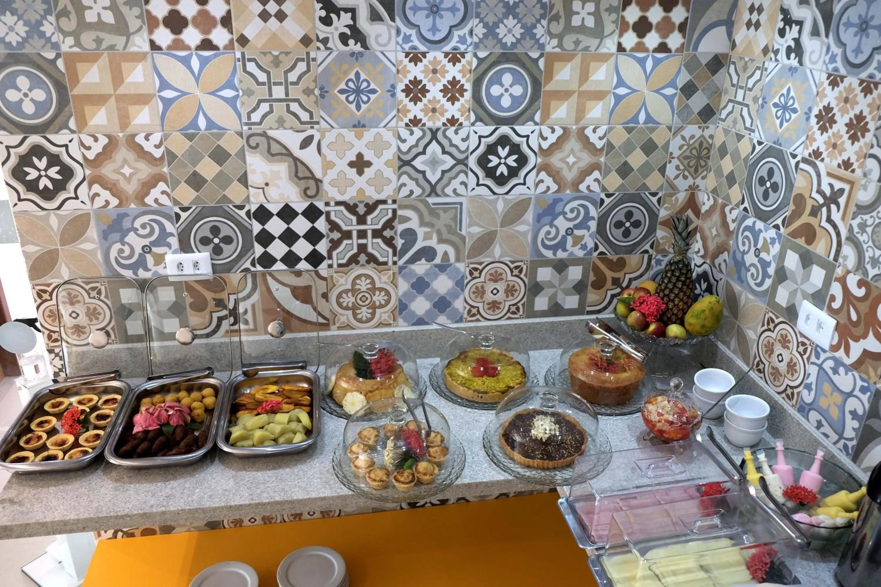 Breakfast in Apart-Hotel Bella Vida Suítes e Apartamentos