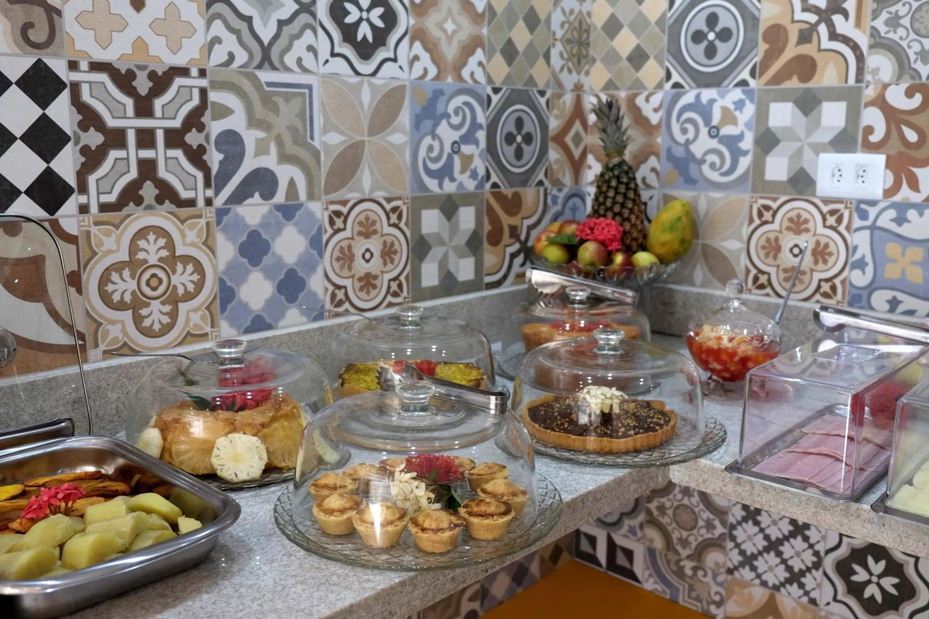 Breakfast in Apart-Hotel Bella Vida Suítes e Apartamentos