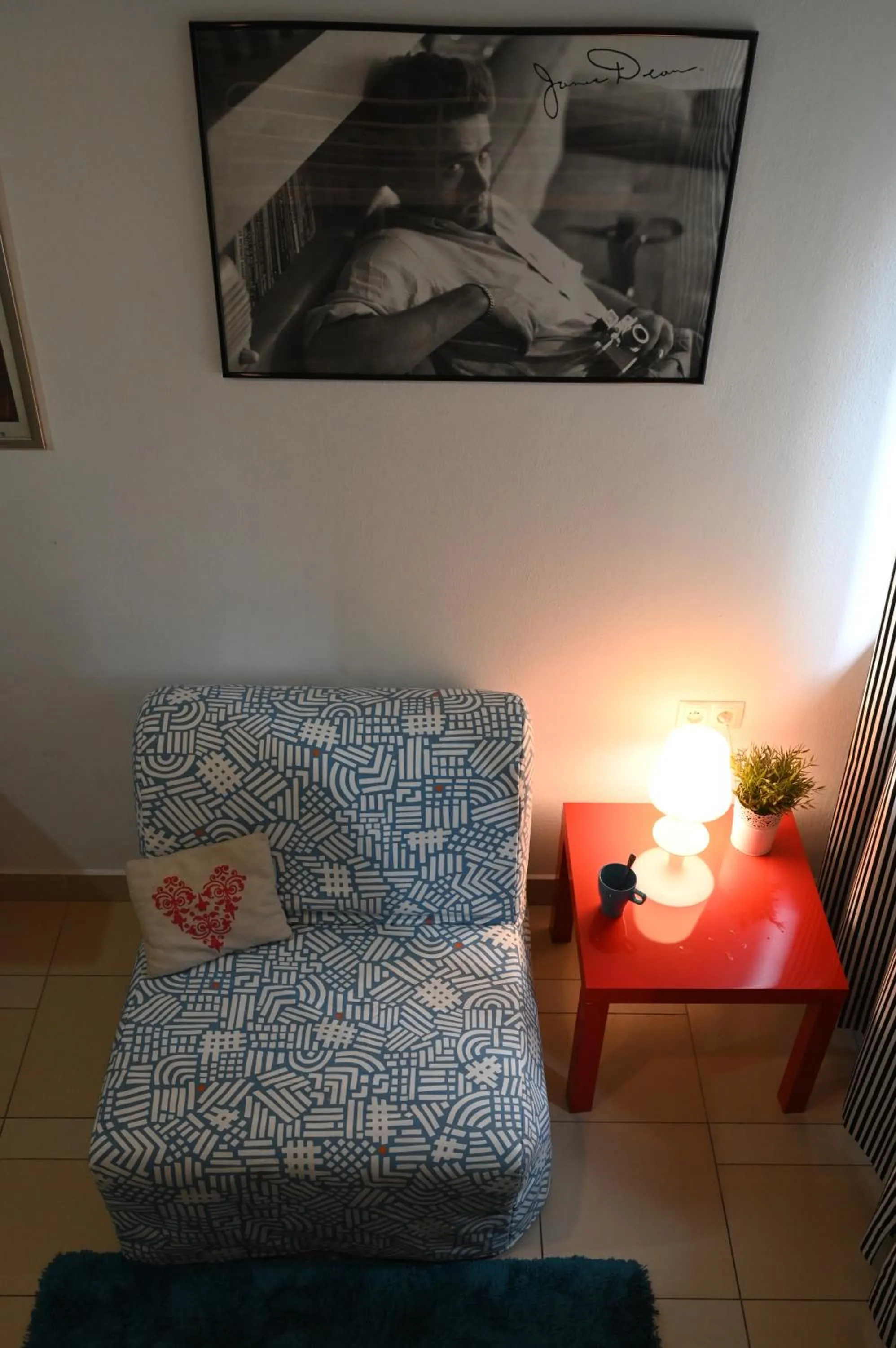 Seating area in Pepe Hostel