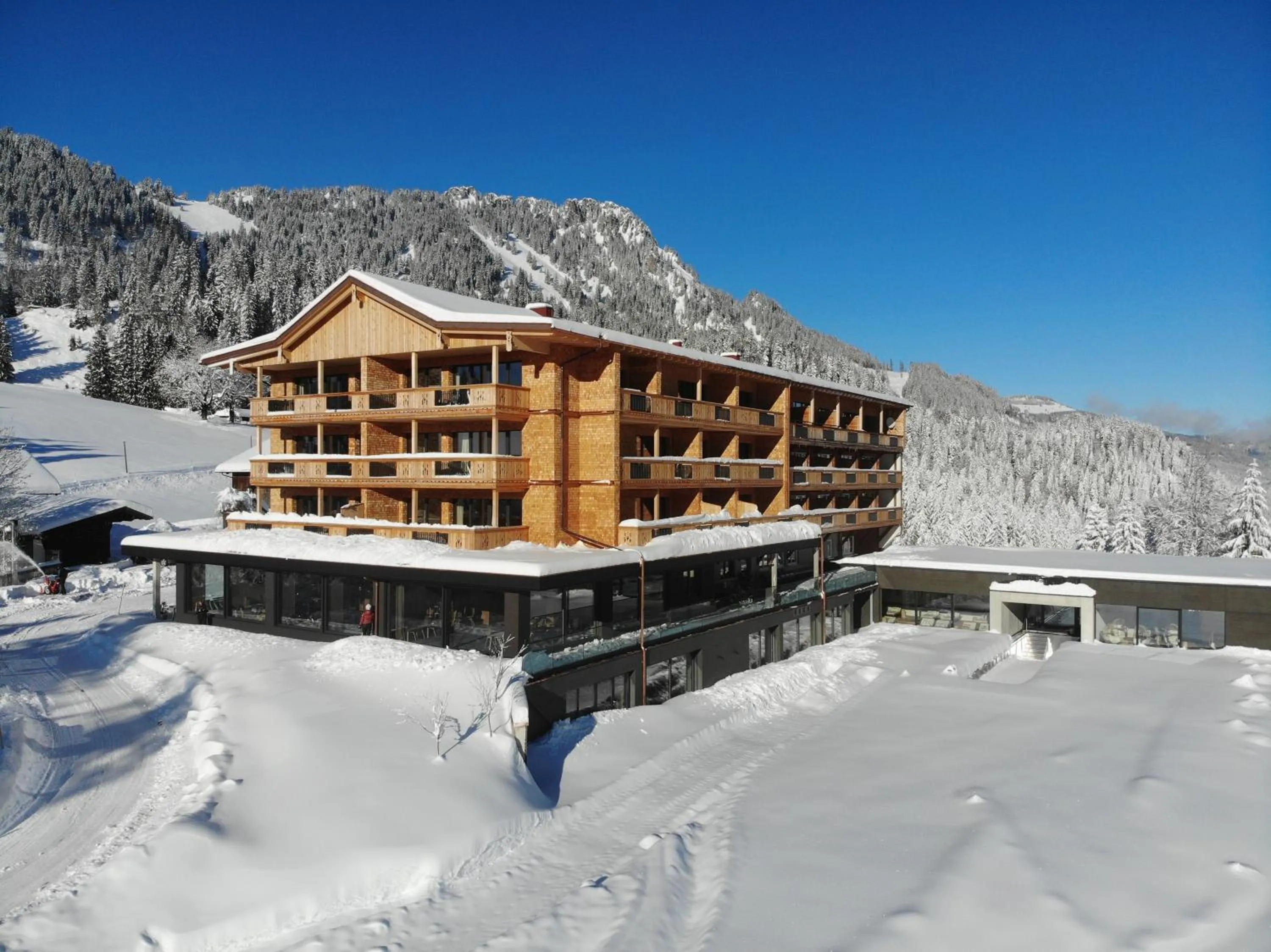 Property building in Ruhehotel & Naturresort Rehbach - Adults only