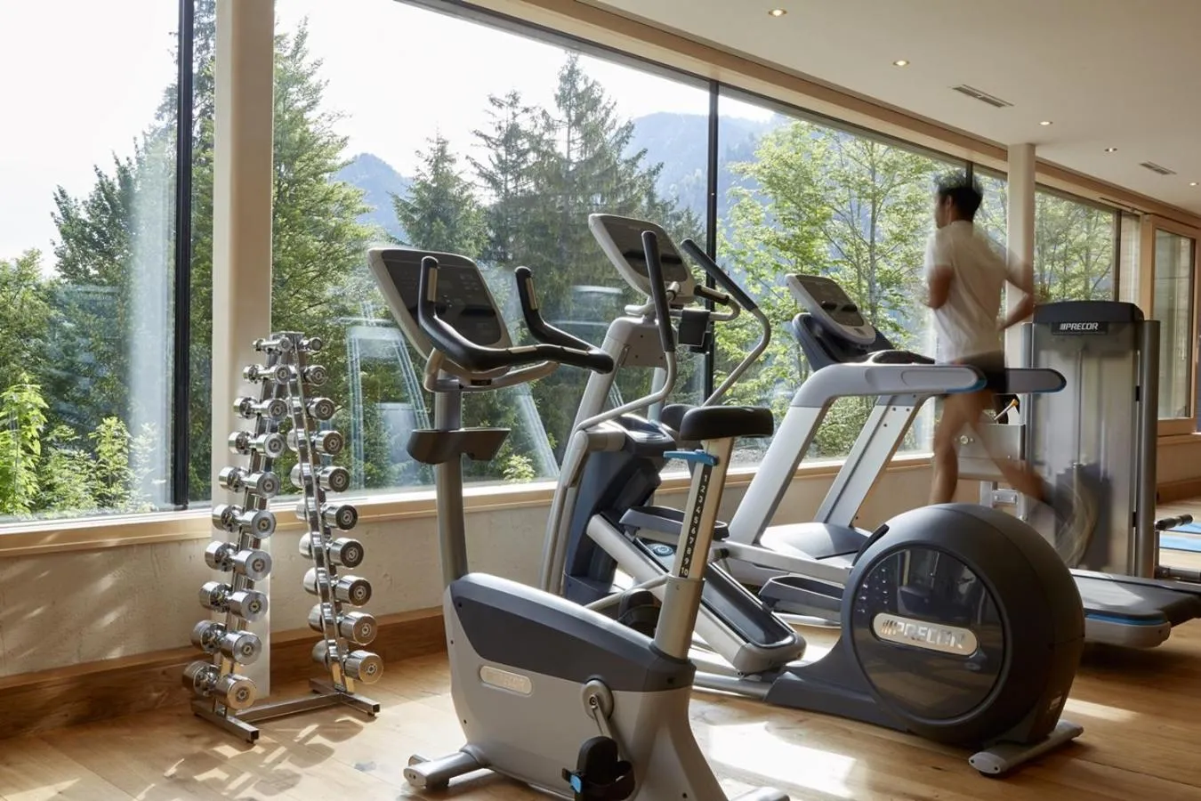 Fitness centre/facilities in Ruhehotel & Naturresort Rehbach - Adults only