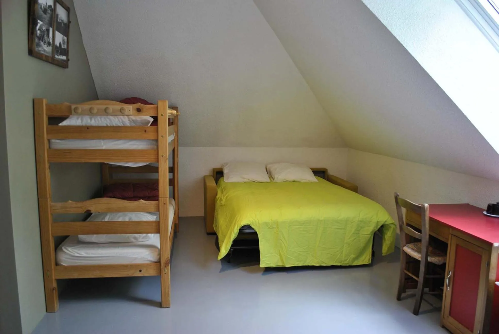 Bed in AUBERGE GAILLARD