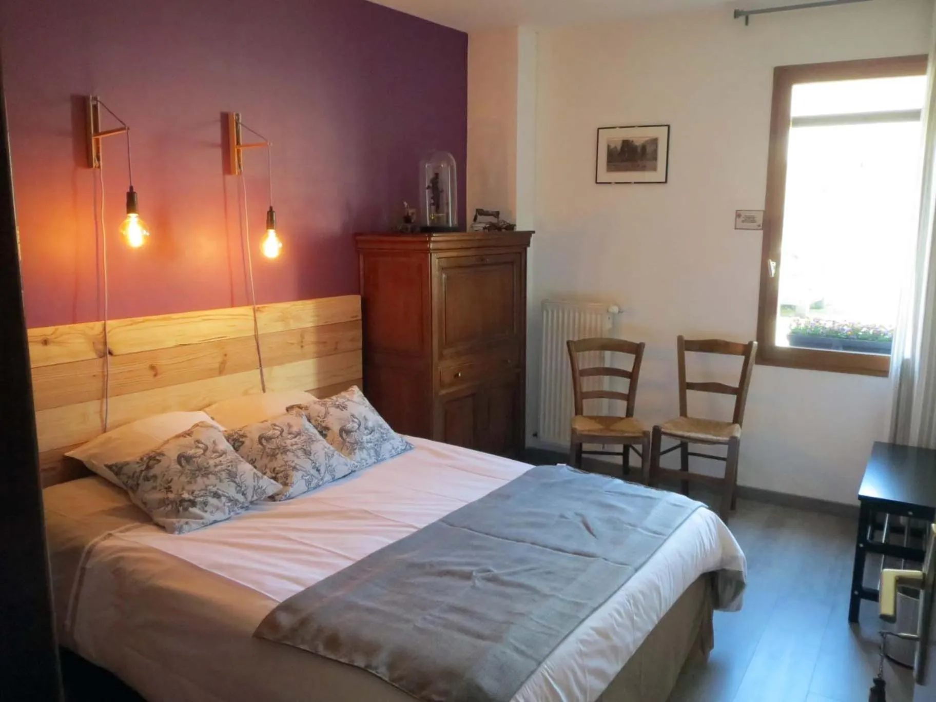 Bed in AUBERGE GAILLARD