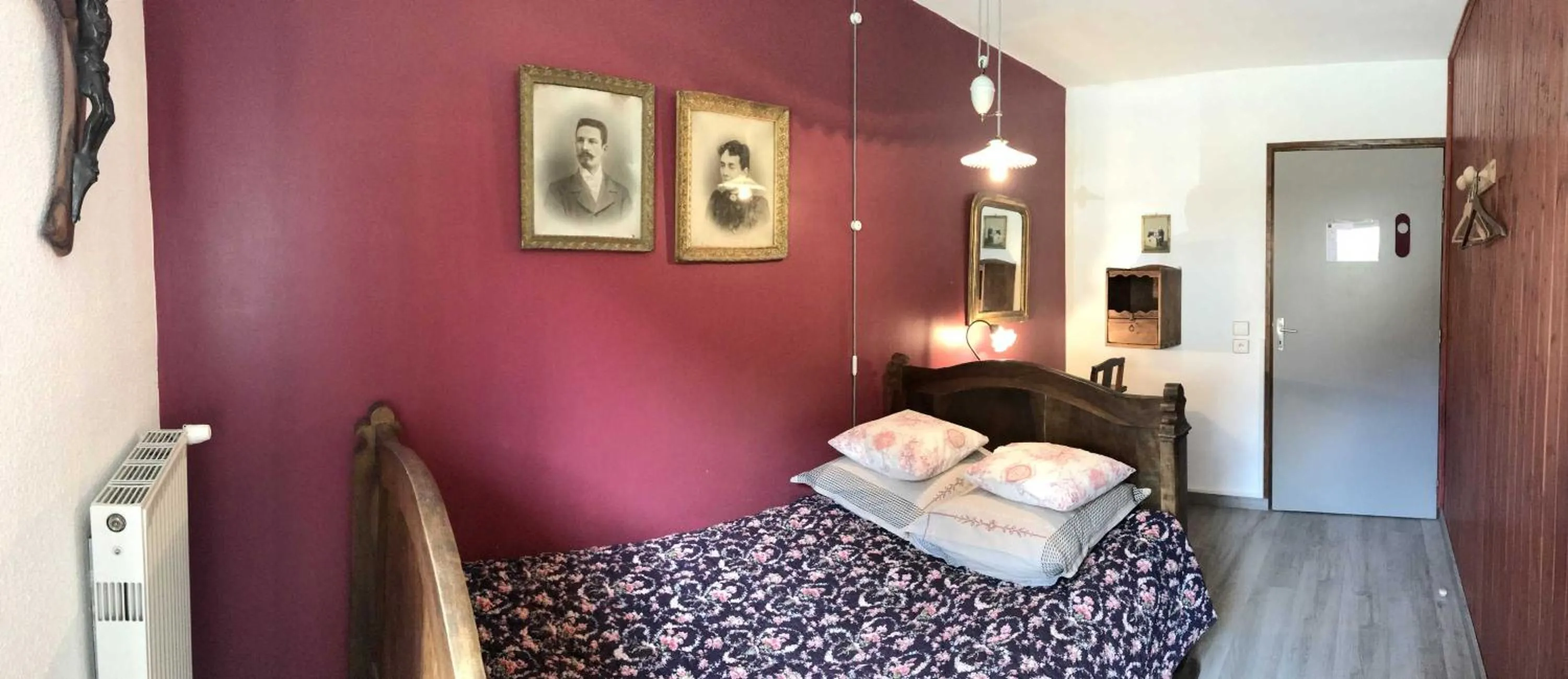 Bed in AUBERGE GAILLARD