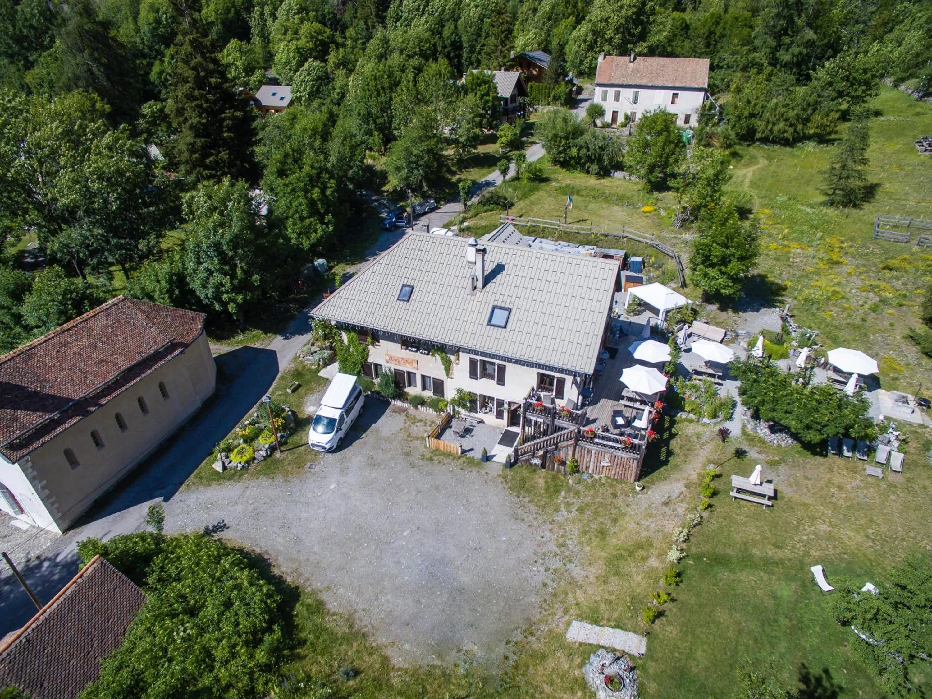 Bird's eye view in AUBERGE GAILLARD