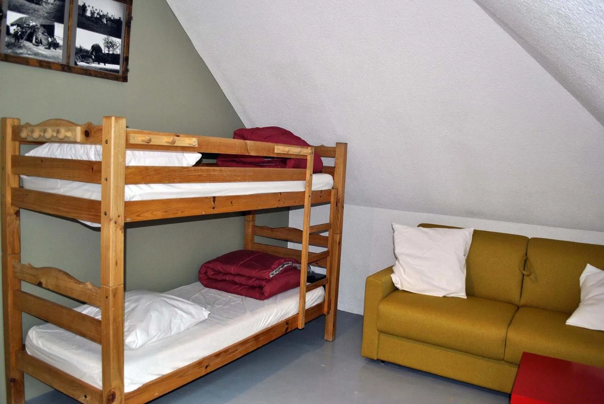 Bed in AUBERGE GAILLARD