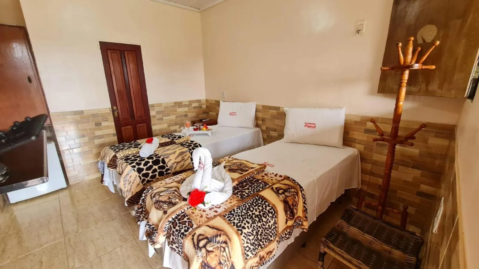 Bed in Hotel Marajó - Turismo de Experiência