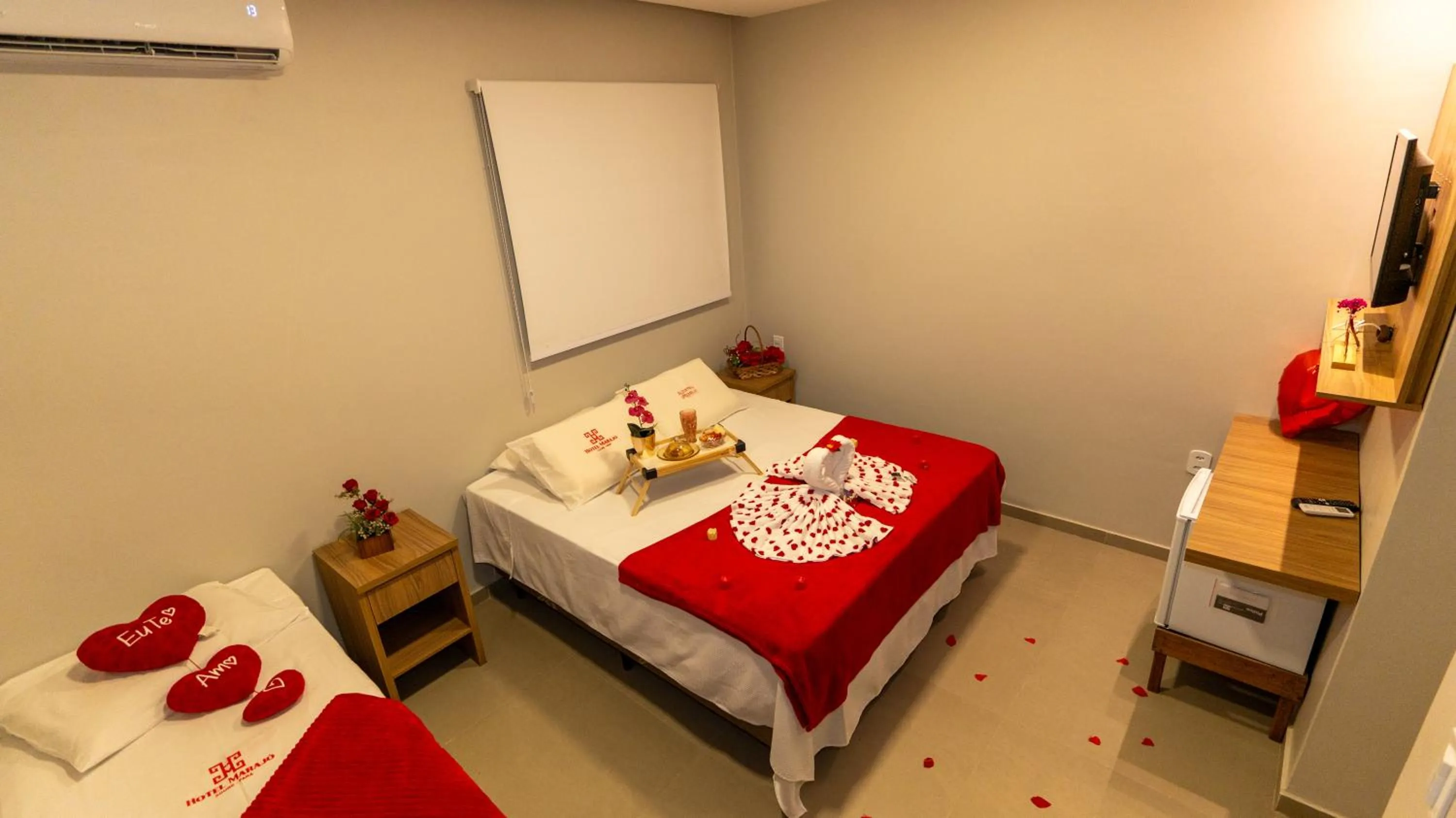 Bed in Hotel Marajó - Turismo de Experiência