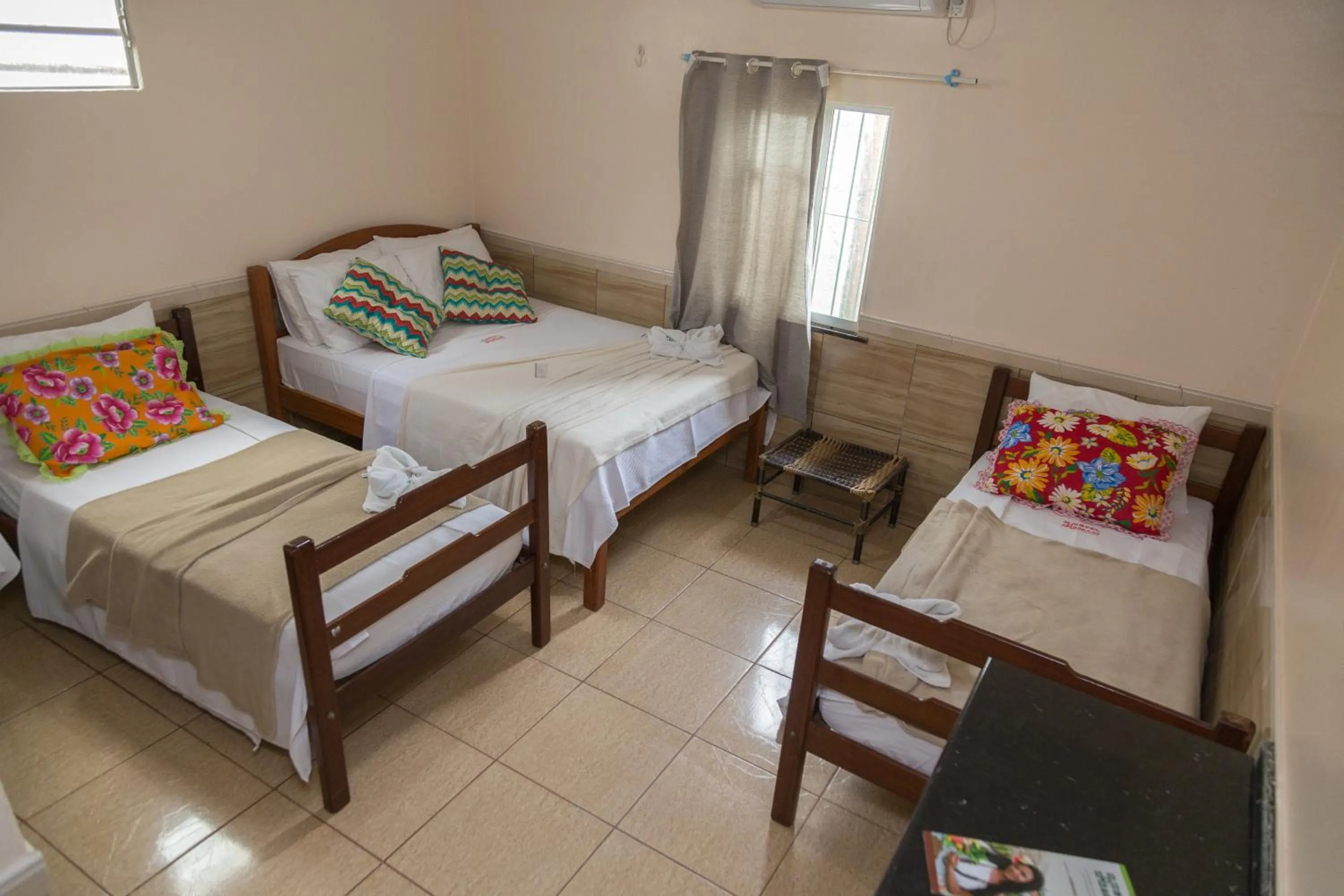 Bed in Hotel Marajó - Turismo de Experiência