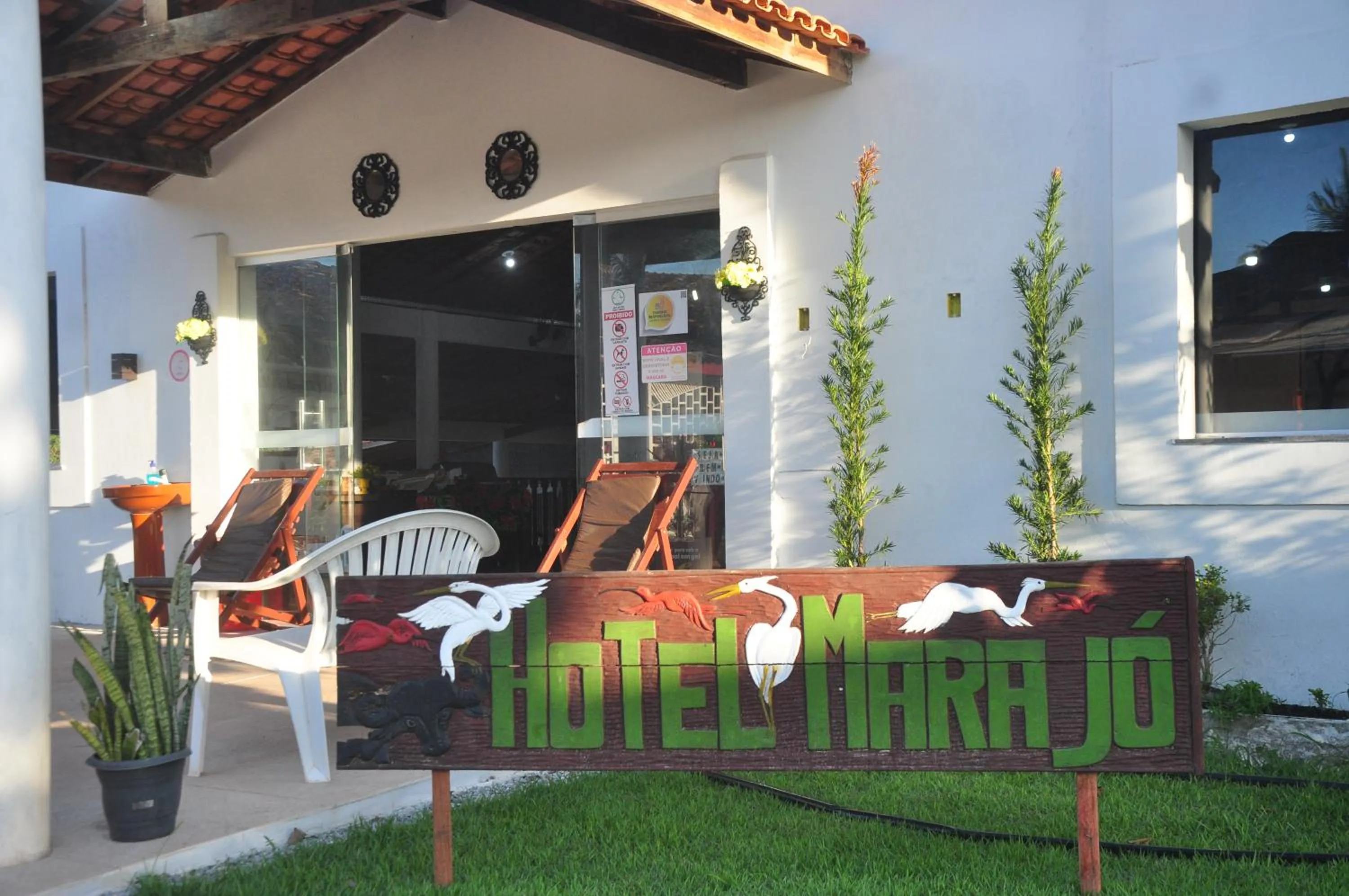 Facade/entrance in Hotel Marajó - Turismo de Experiência