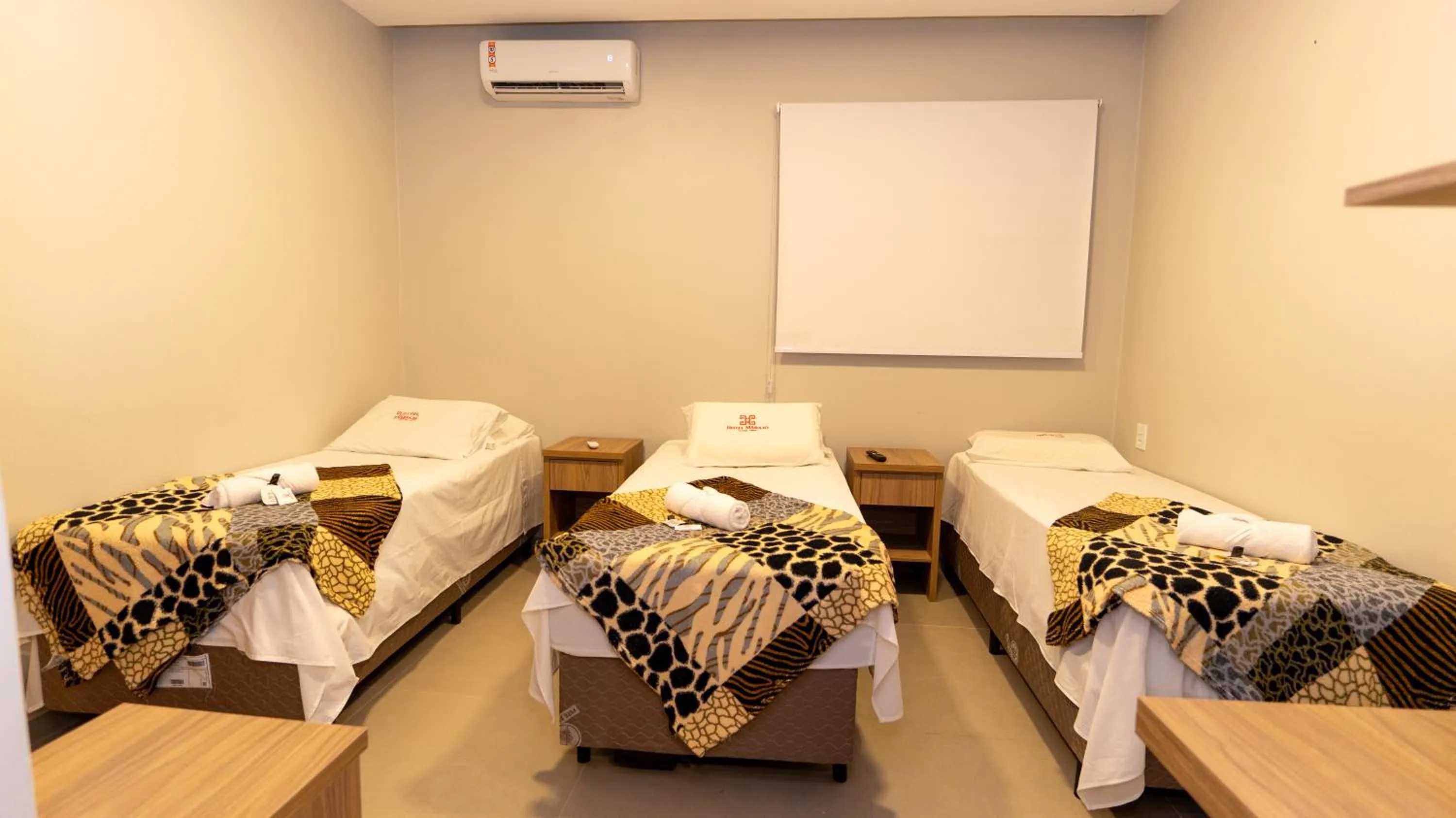 Bed in Hotel Marajó - Turismo de Experiência