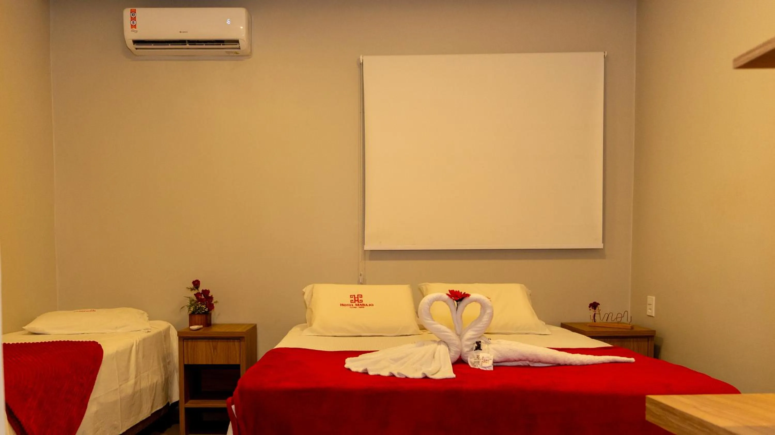 Bed in Hotel Marajó - Turismo de Experiência