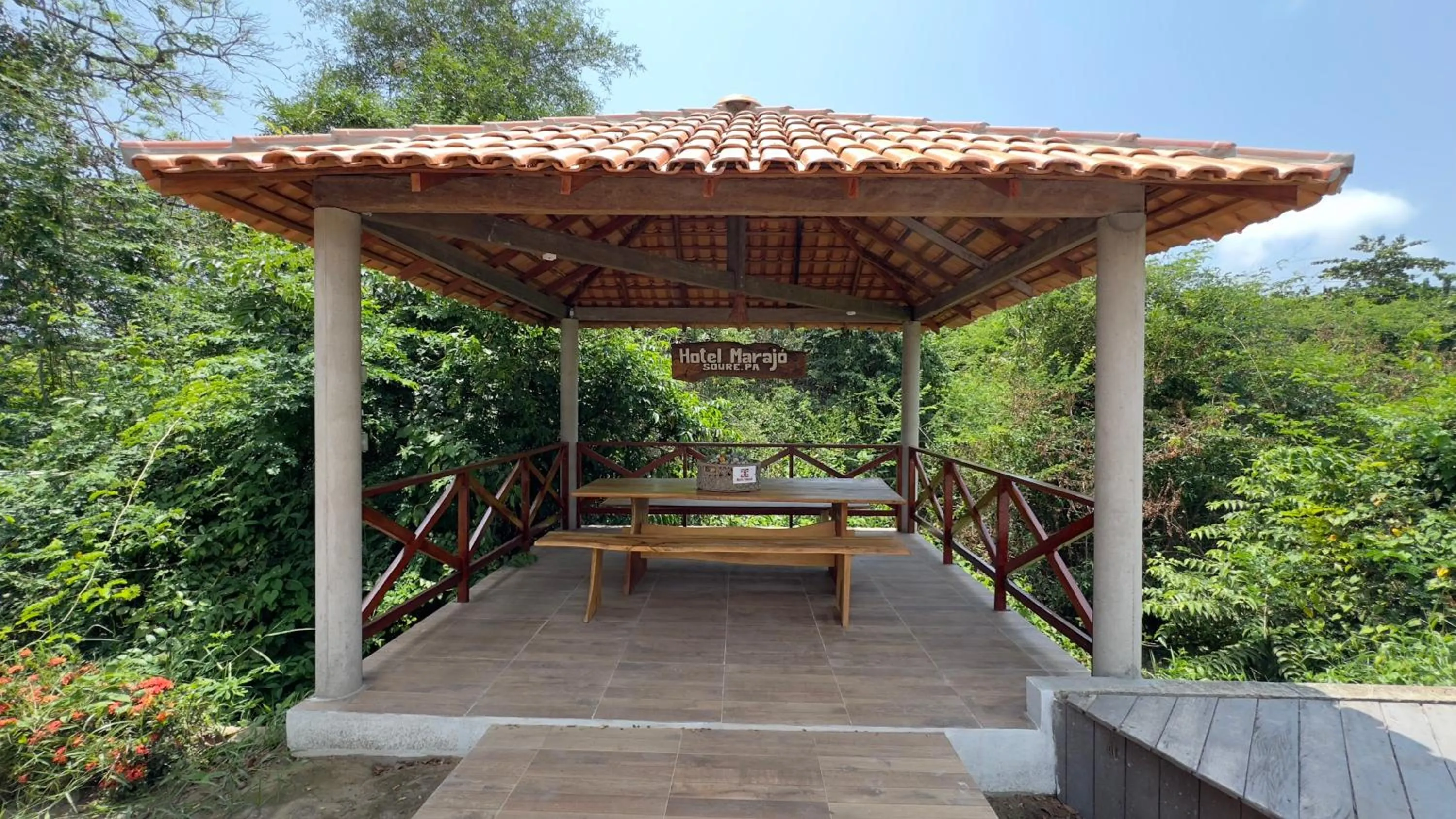 Dining area in Hotel Marajó - Turismo de Experiência