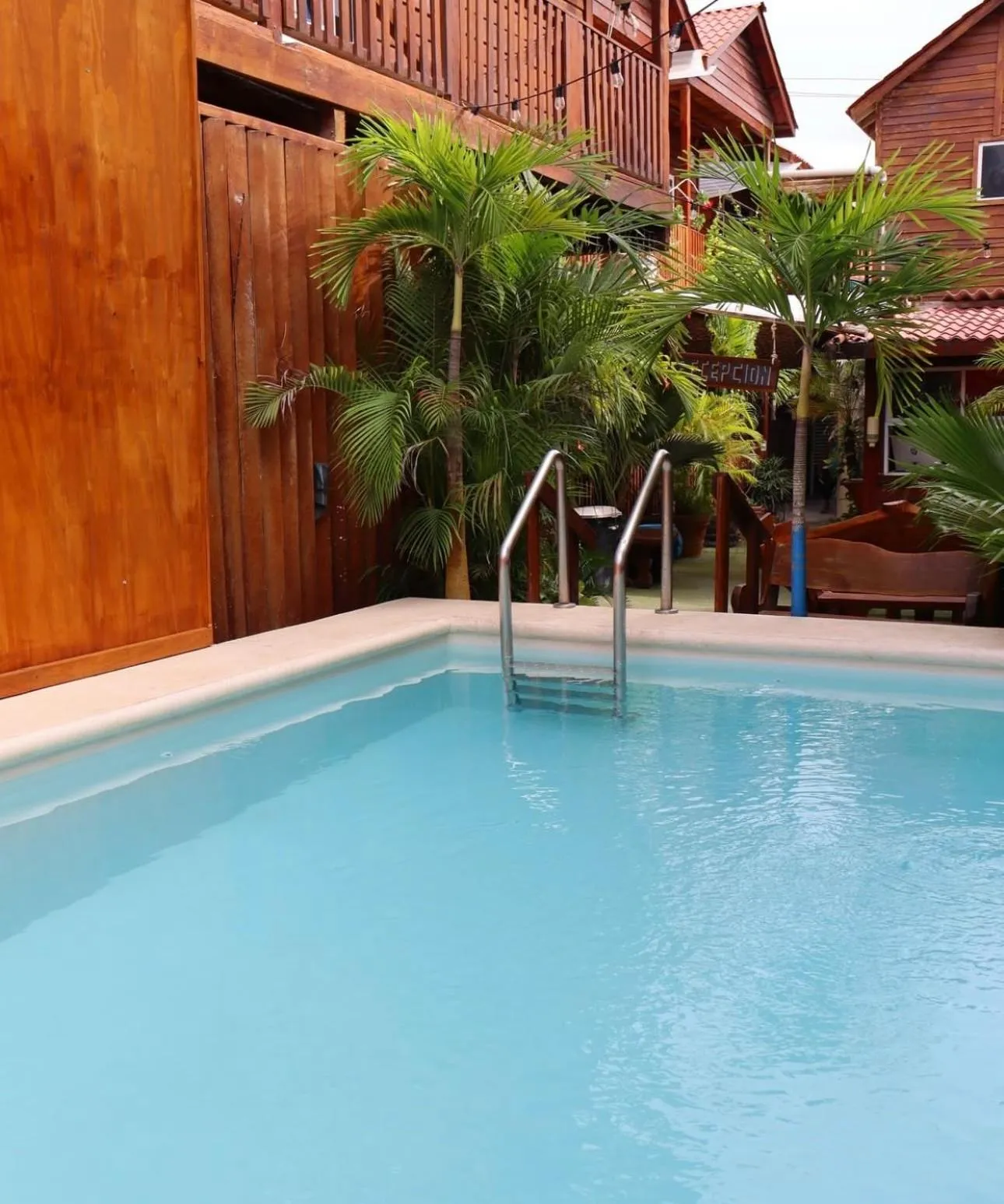 Swimming pool in Hotelito Villas Holbox - Self Check In