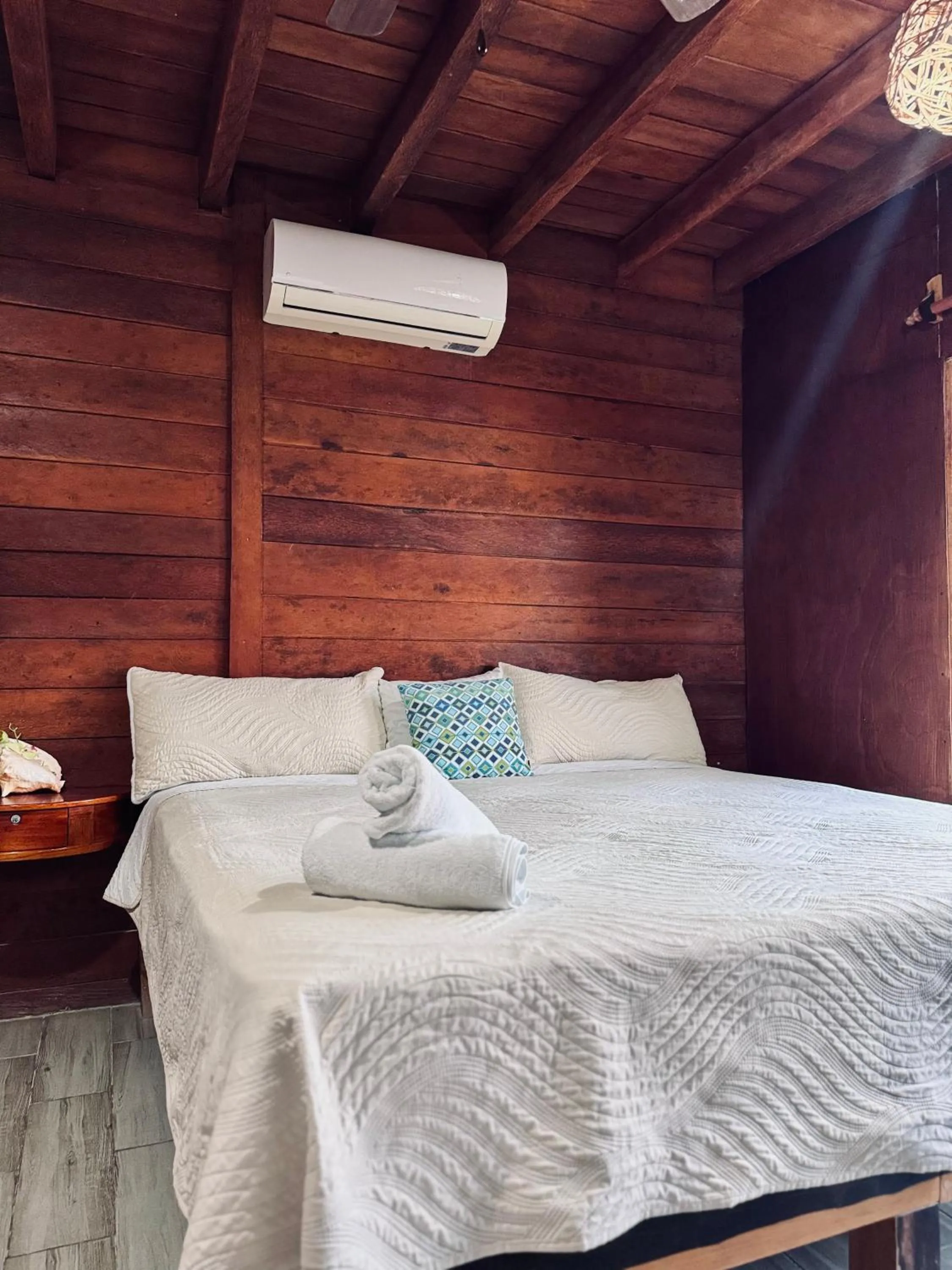 Bed in Hotelito Villas Holbox - Self Check In