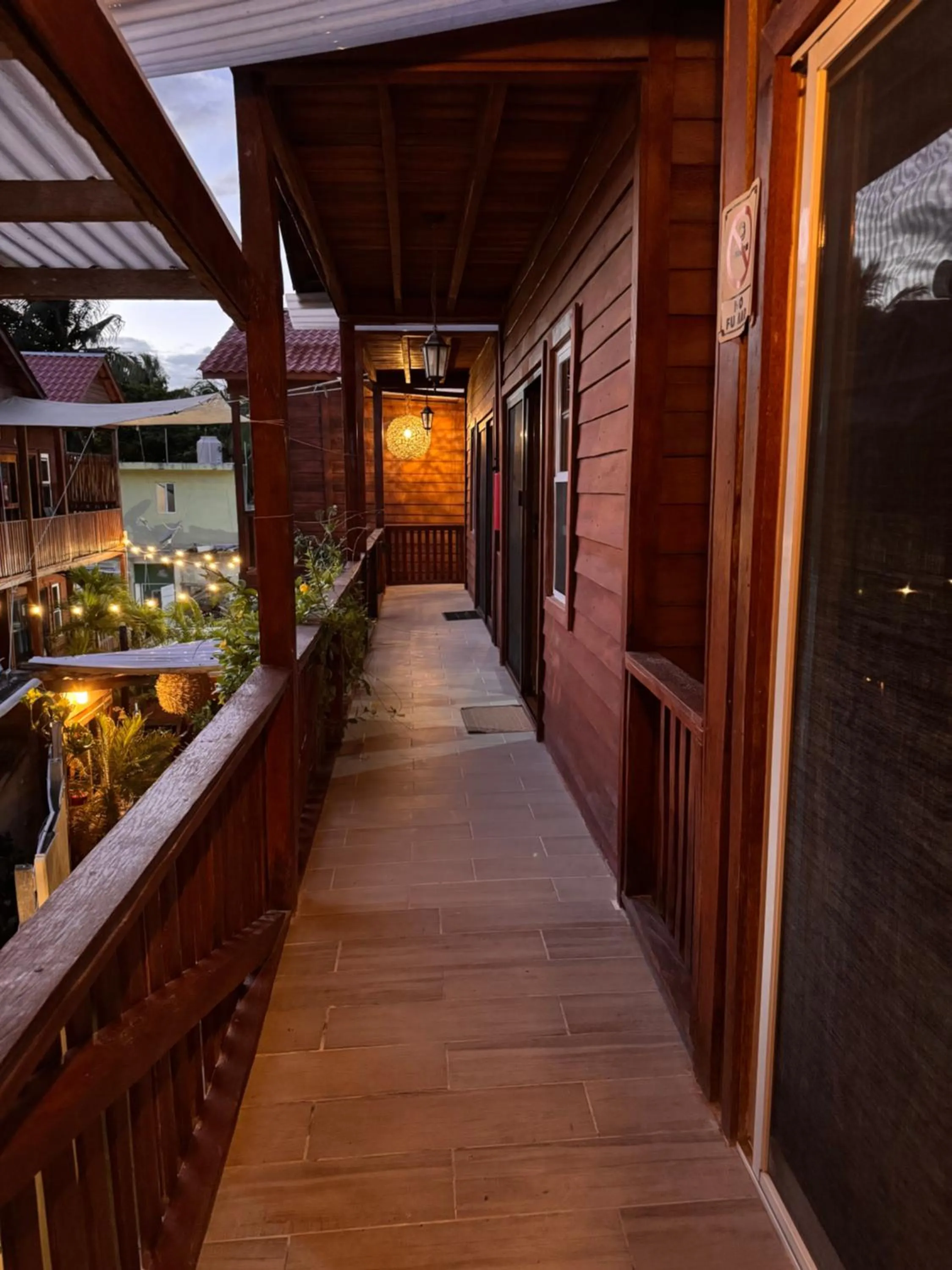 Living room in Hotelito Villas Holbox