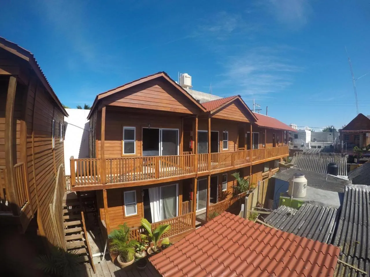 Property building in Hotelito Villas Holbox