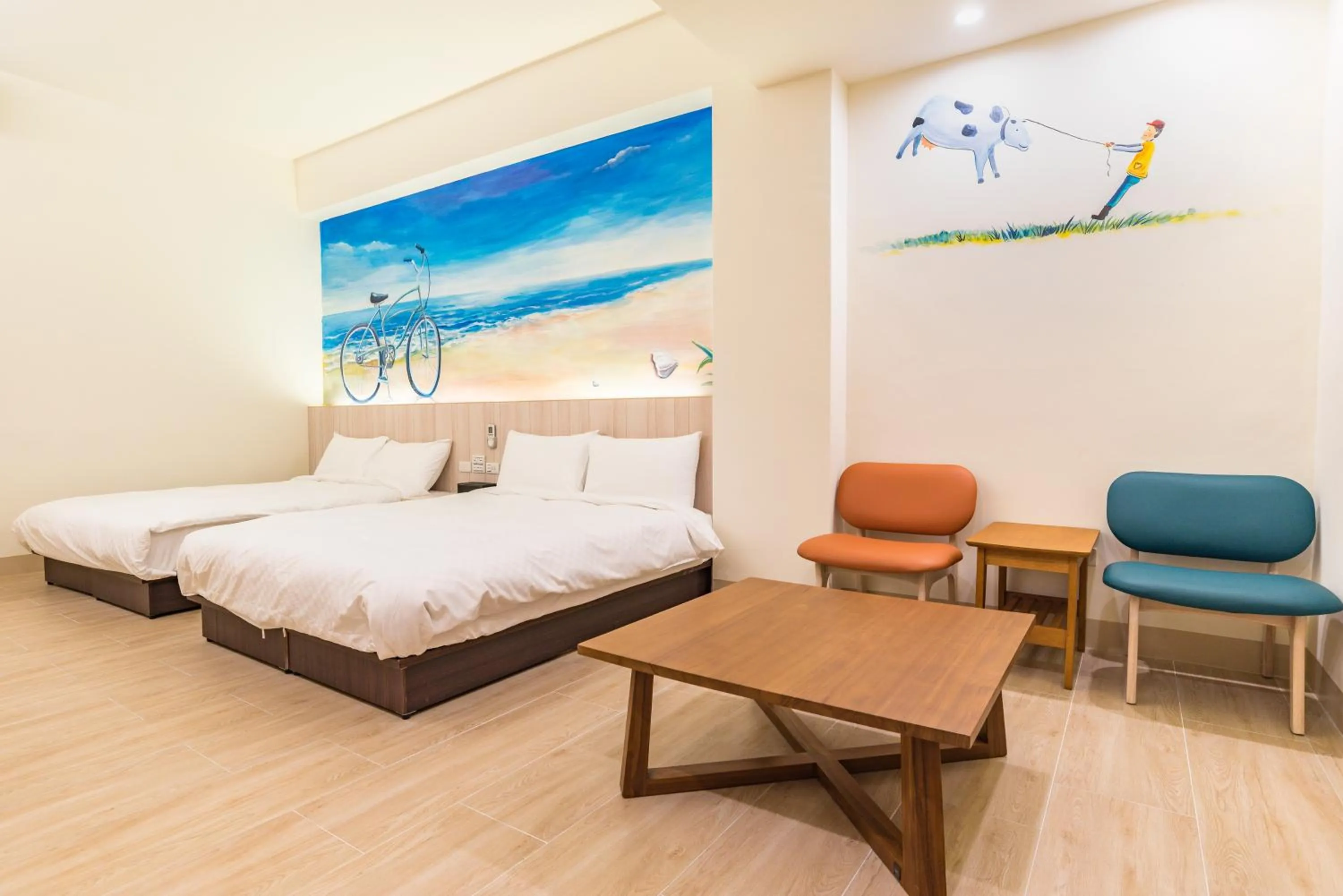 Bed in Rhino Guest House