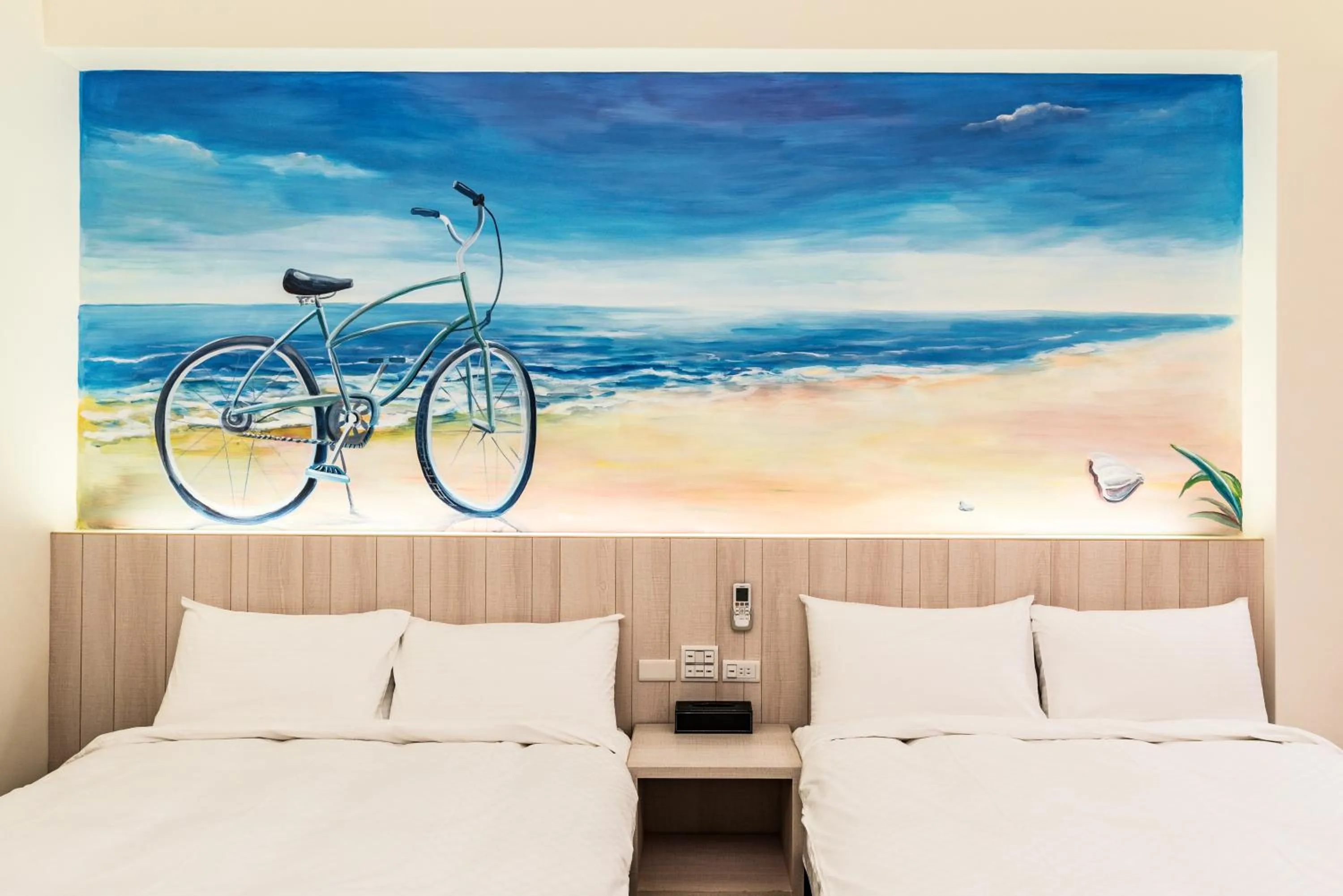 Bed in Rhino Guest House