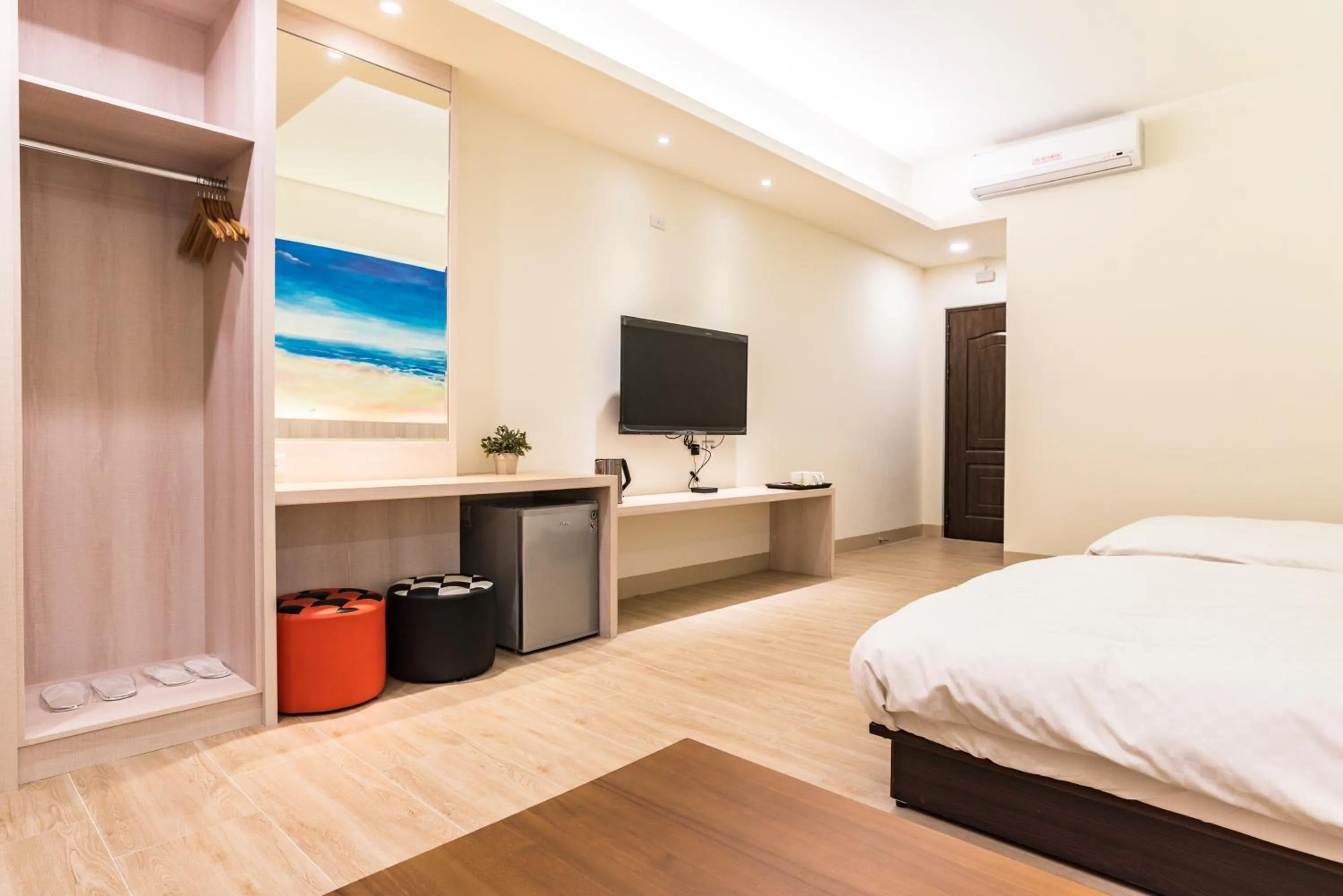 Bed in Rhino Guest House