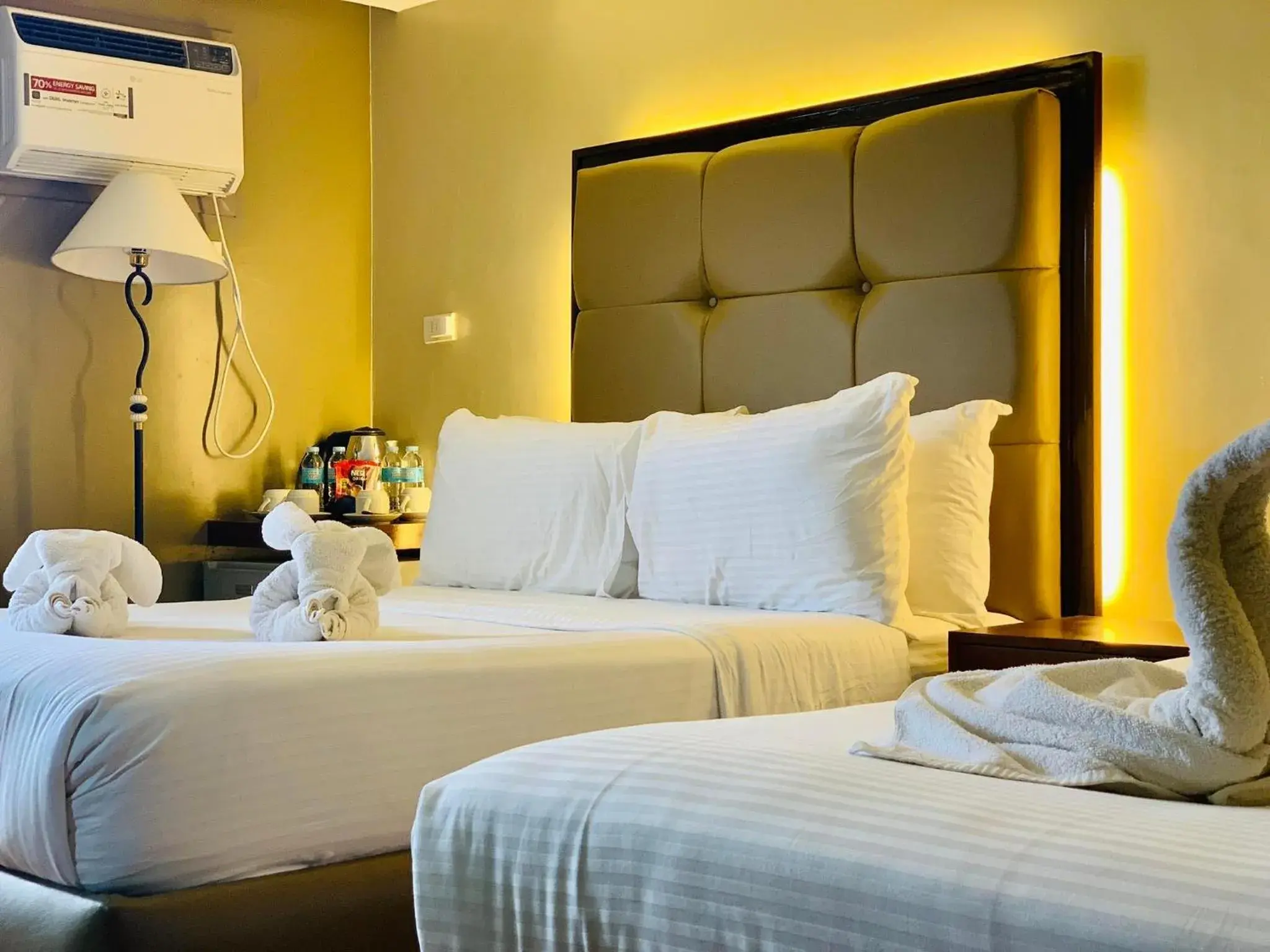 Deluxe Quadruple Room in Treasure Island Hotel With Mini Water Adventure Deluxe Quadruple Room in Treasure Island Hotel With Mini Water Adventure