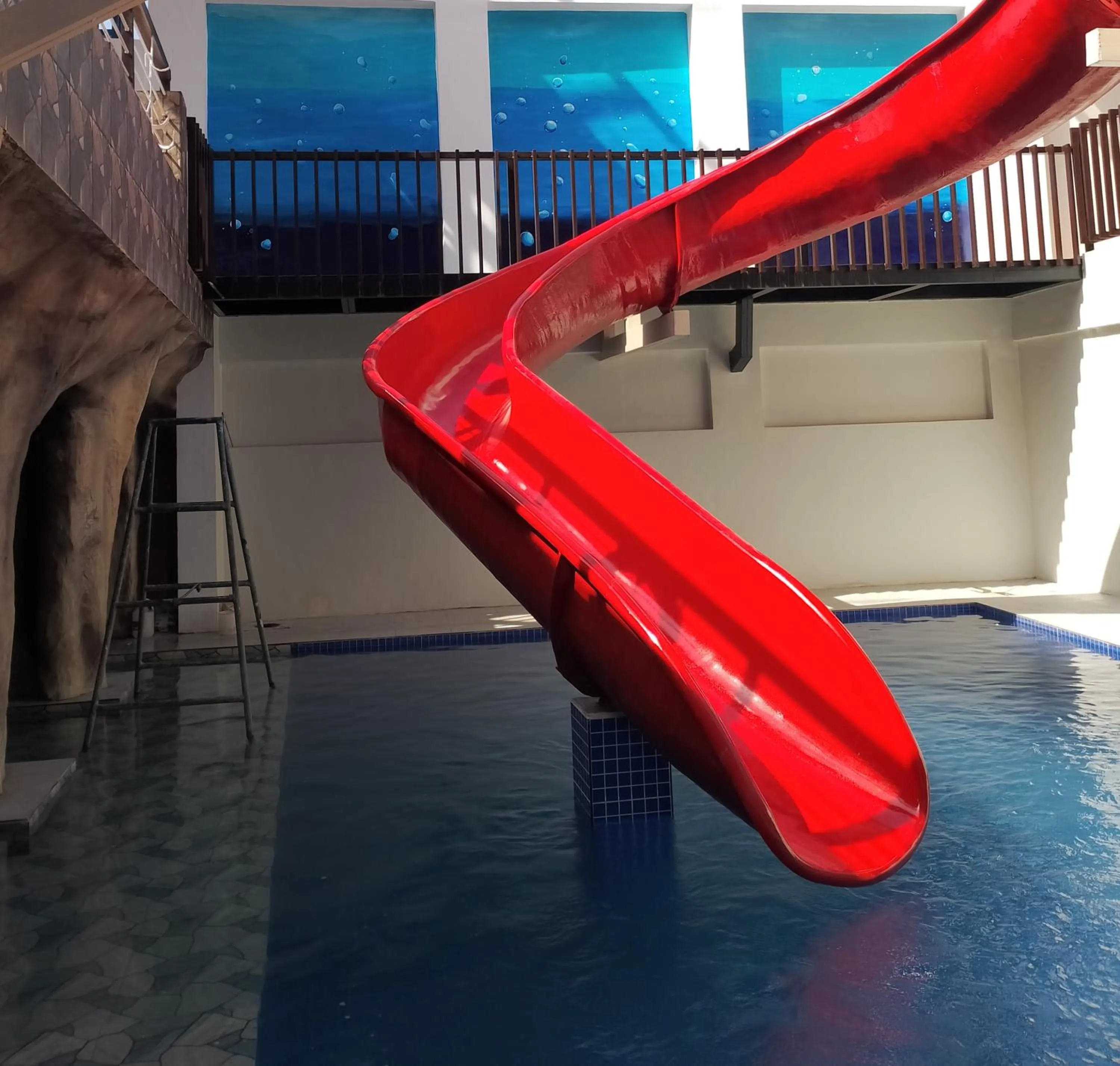 Swimming pool in Treasure Island Hotel With Mini Water Adventure