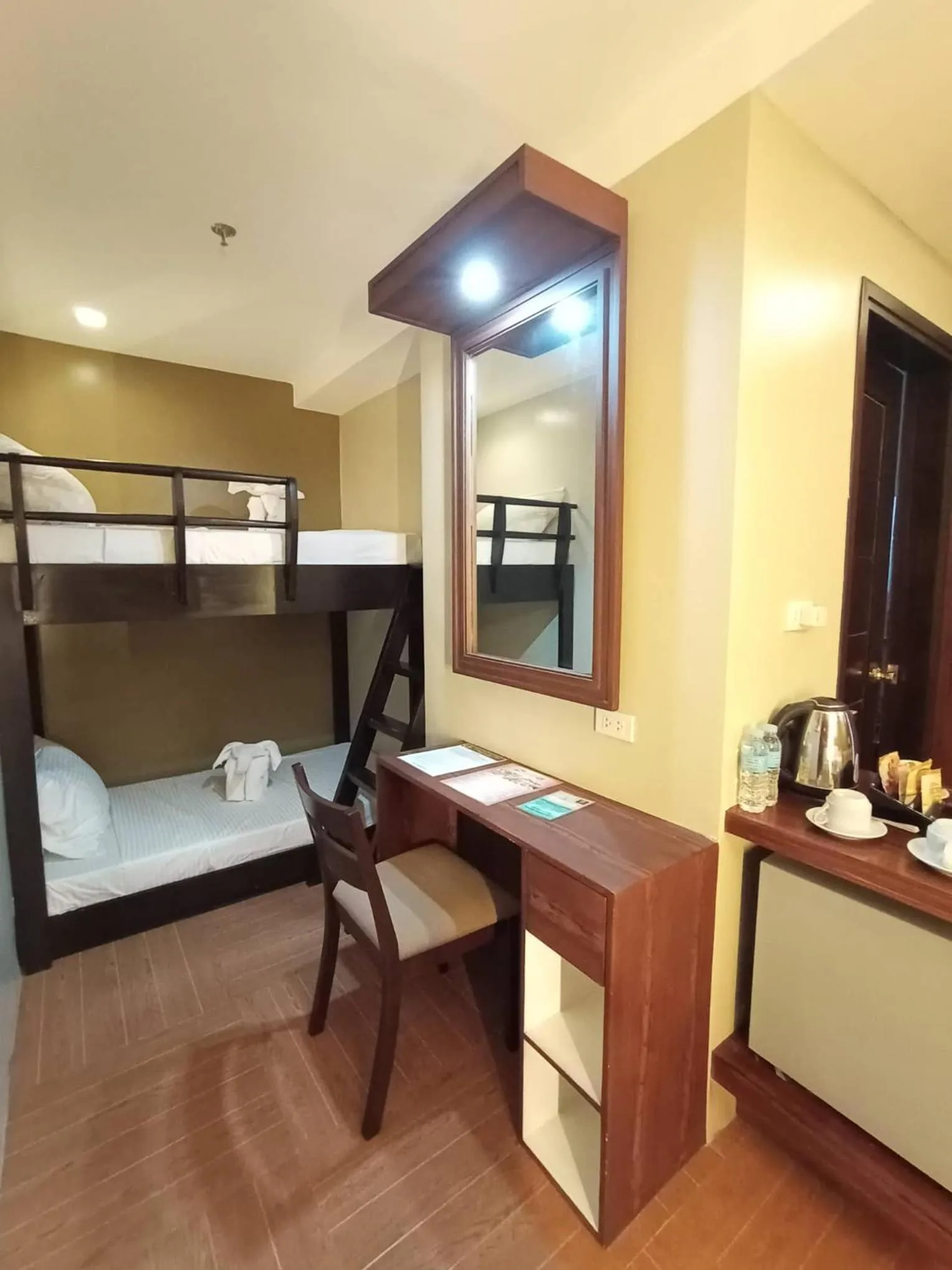 Bed in Treasure Island Hotel With Mini Water Adventure