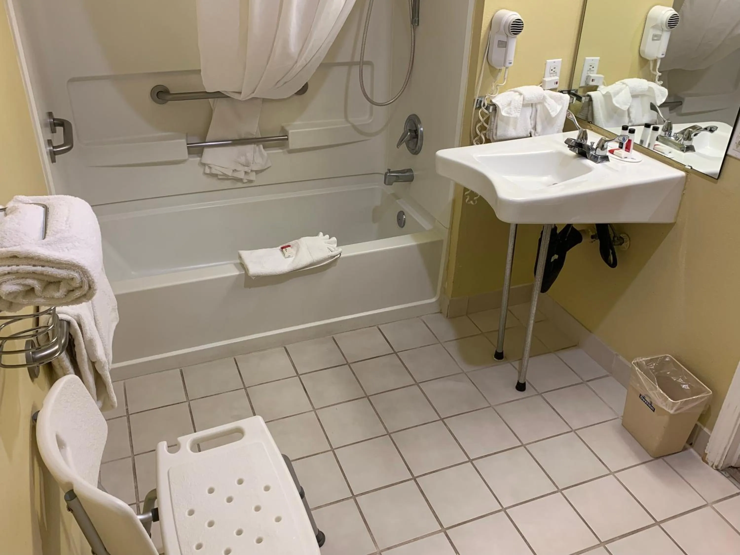 Bathroom in Days Inn by Wyndham Ocean Shores