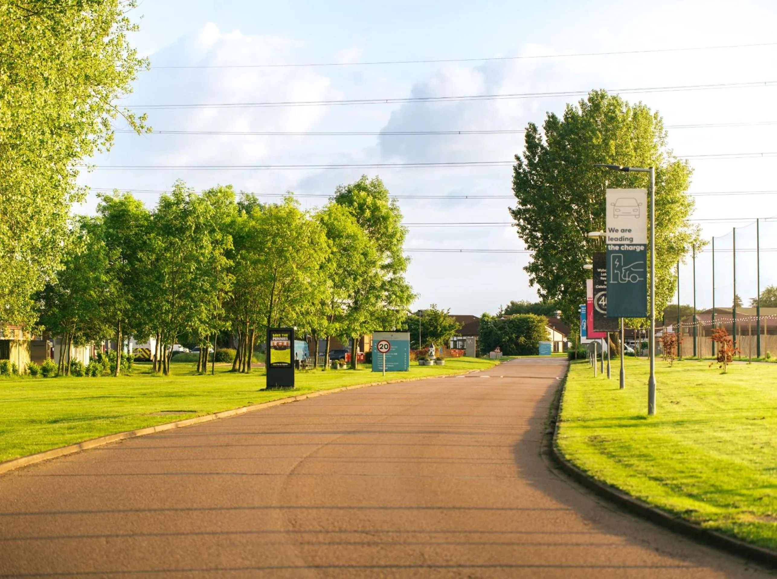 Natural landscape in The Willows Training Centre