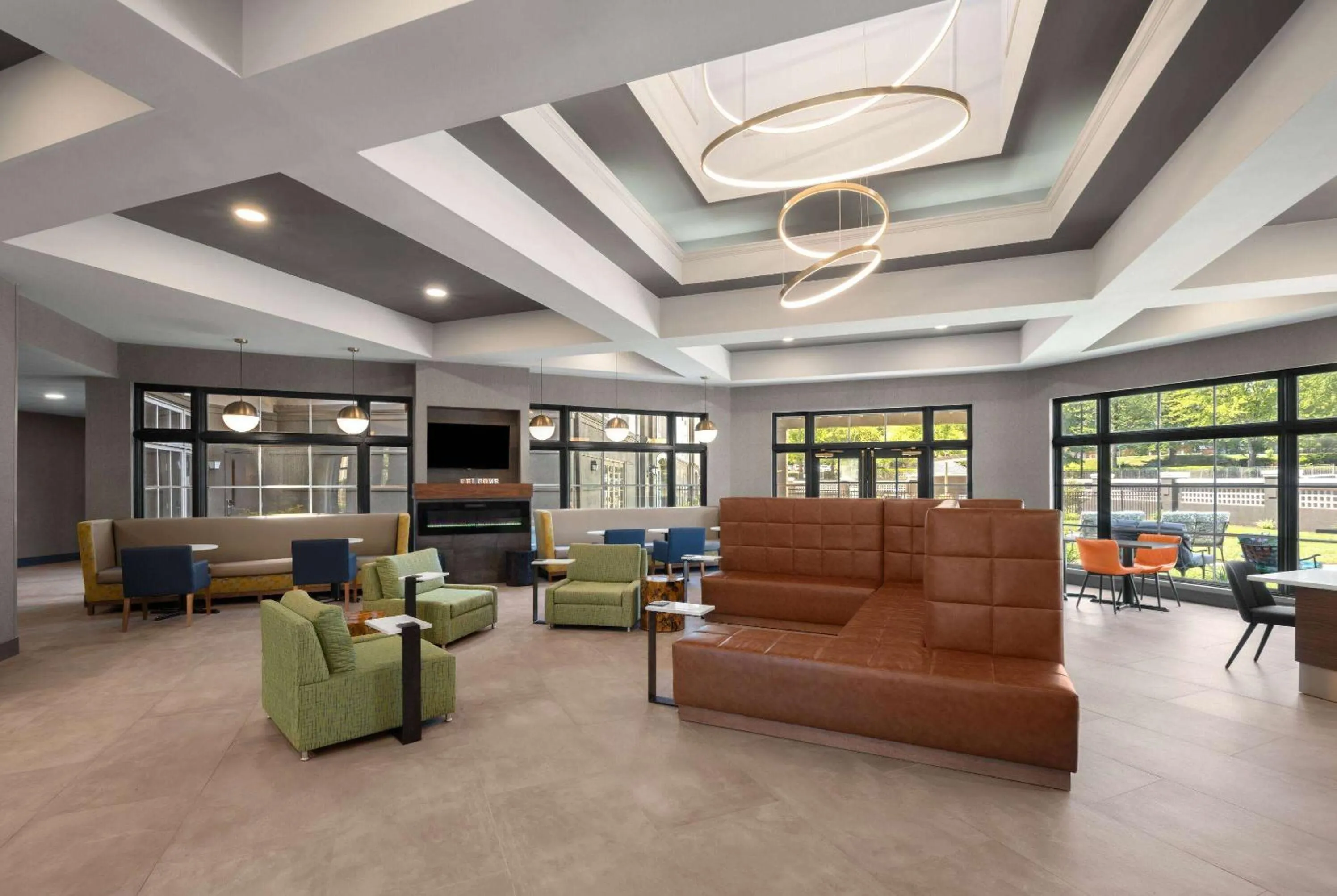 Lobby or reception in La Quinta by Wyndham Greensboro NC