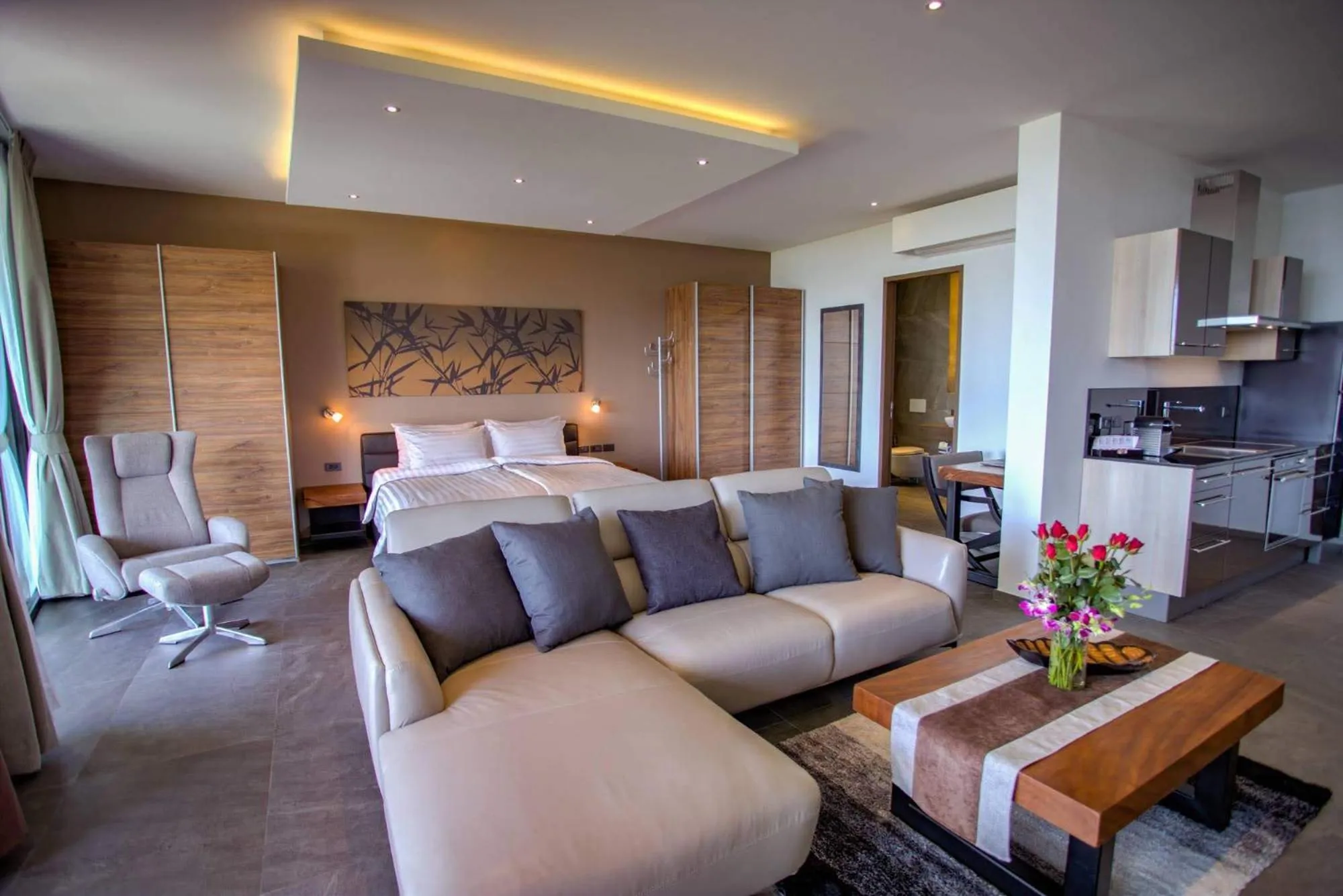 Living room, Bed in Ocean Rock Kalim