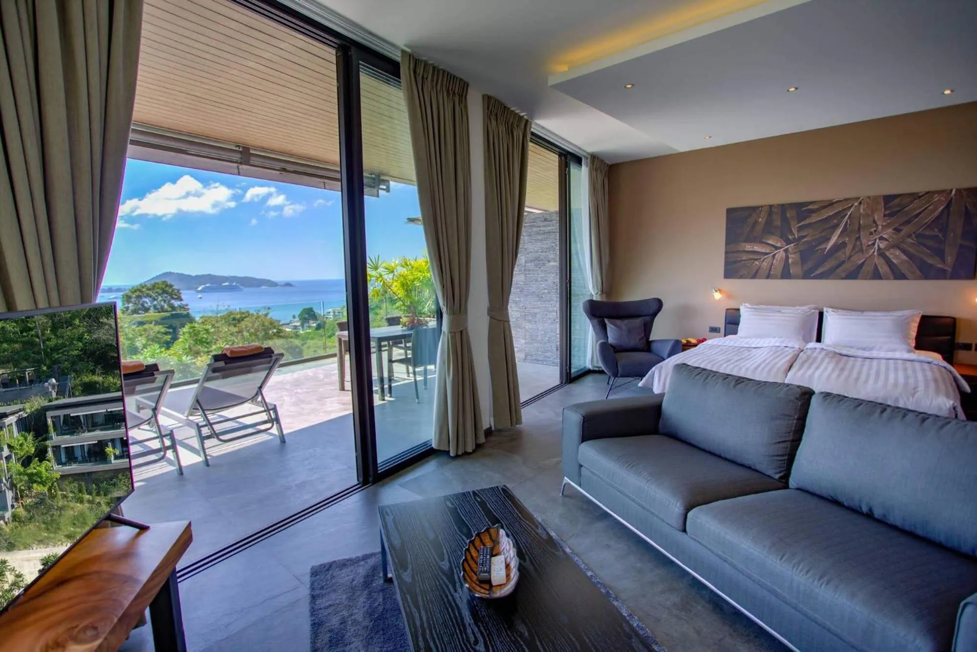 Living room in Ocean Rock Kalim