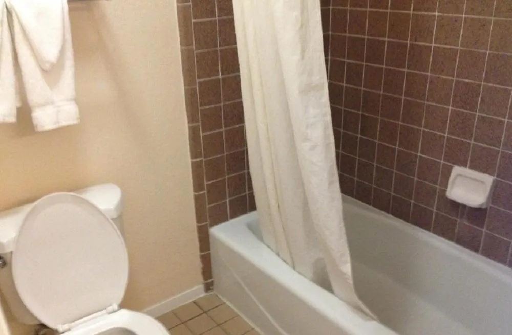 Bathroom in Days Inn by Wyndham San Marcos