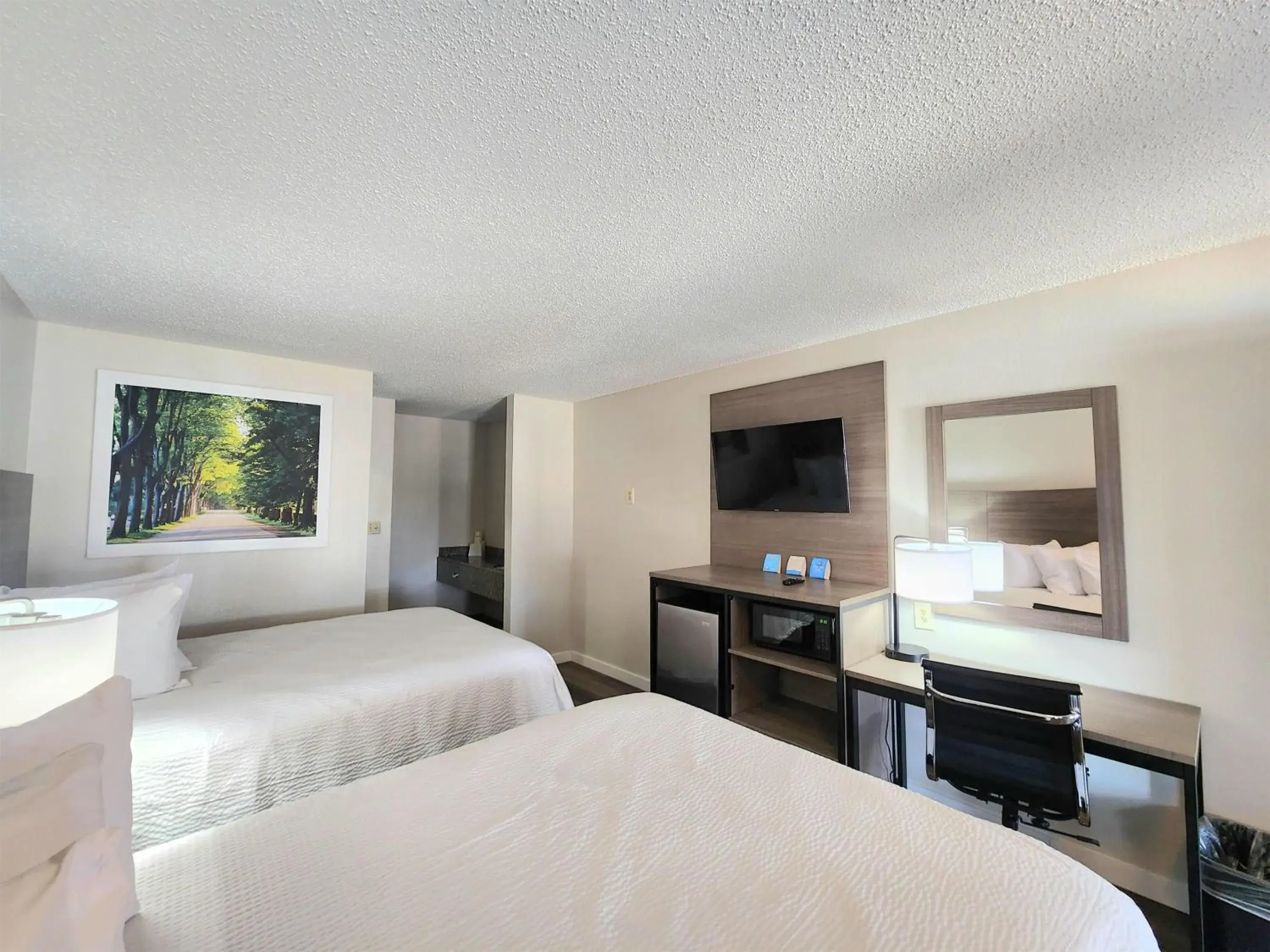 Queen Room with Two Queen Beds - Smoking in Days Inn by Wyndham San Marcos Queen Room with Two Queen Beds - Smoking in Days Inn by Wyndham San Marcos