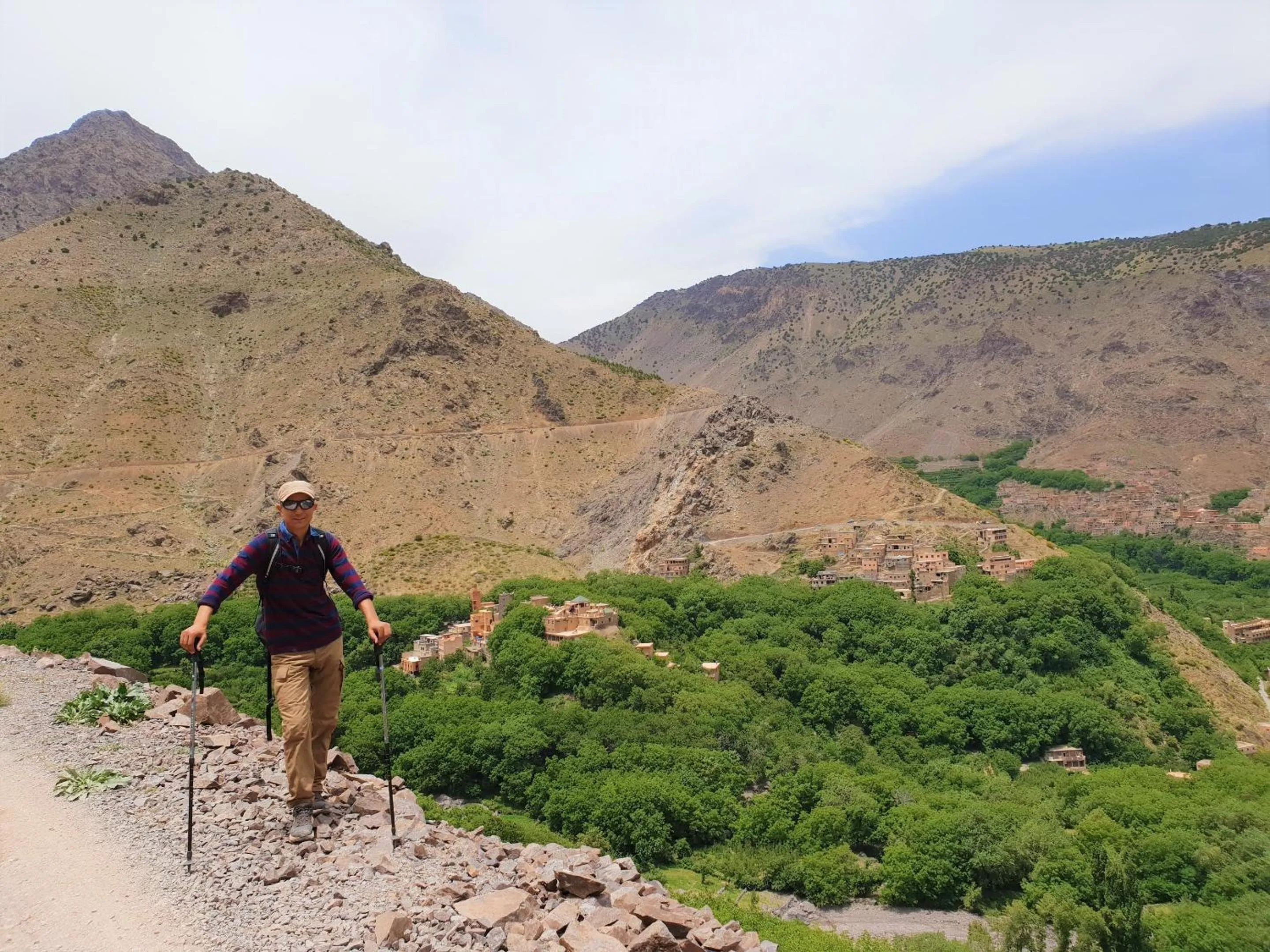 Hiking in Dar Assarou - Toubkal National Park Lodge