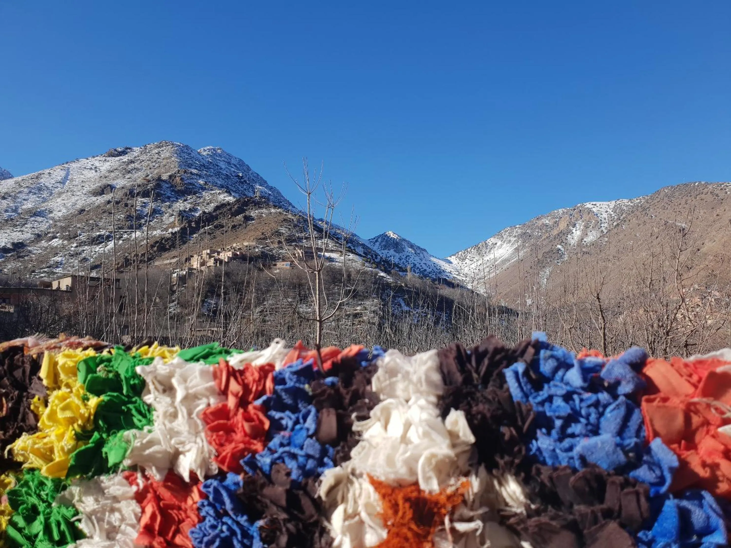 Mountain view in Dar Assarou - Toubkal National Park Lodge