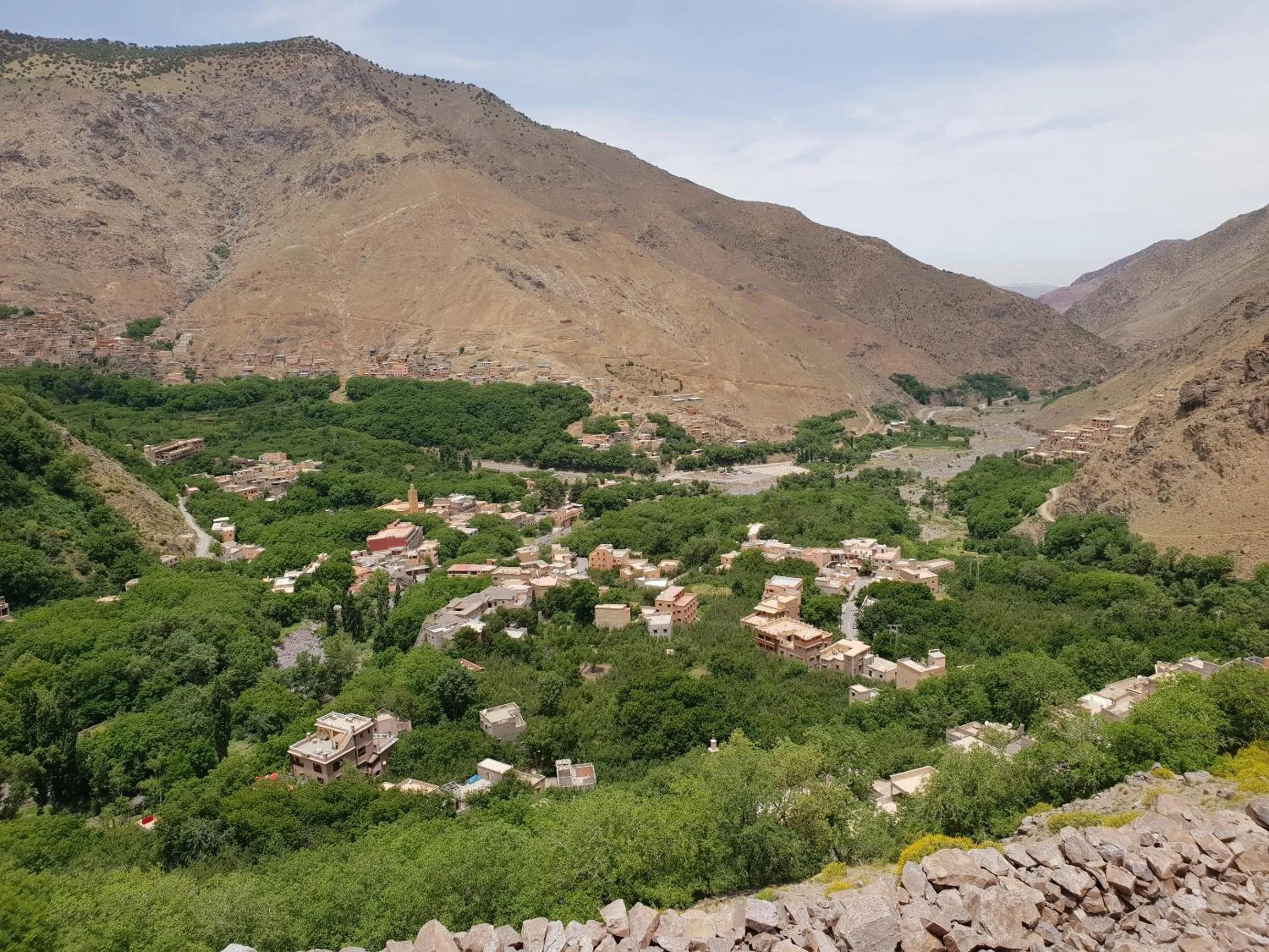 Natural landscape in Dar Assarou - Toubkal National Park Lodge
