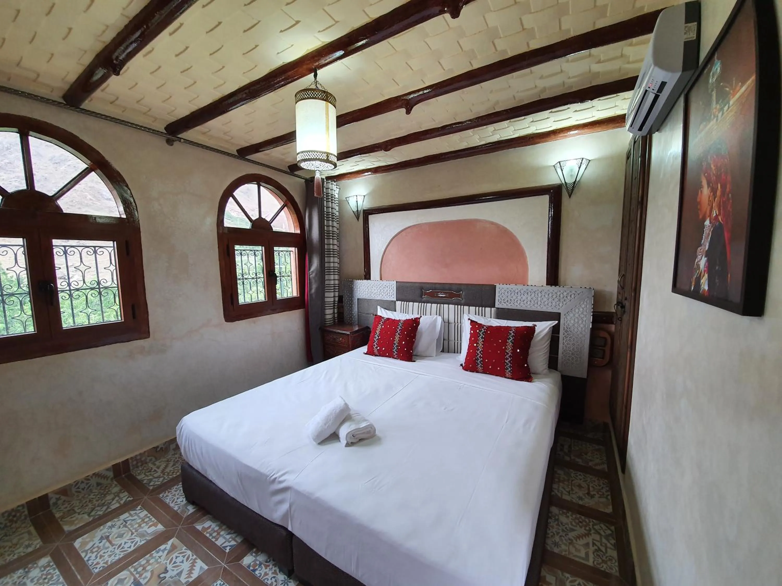 Photo of the whole room in Dar Assarou - Toubkal National Park Lodge