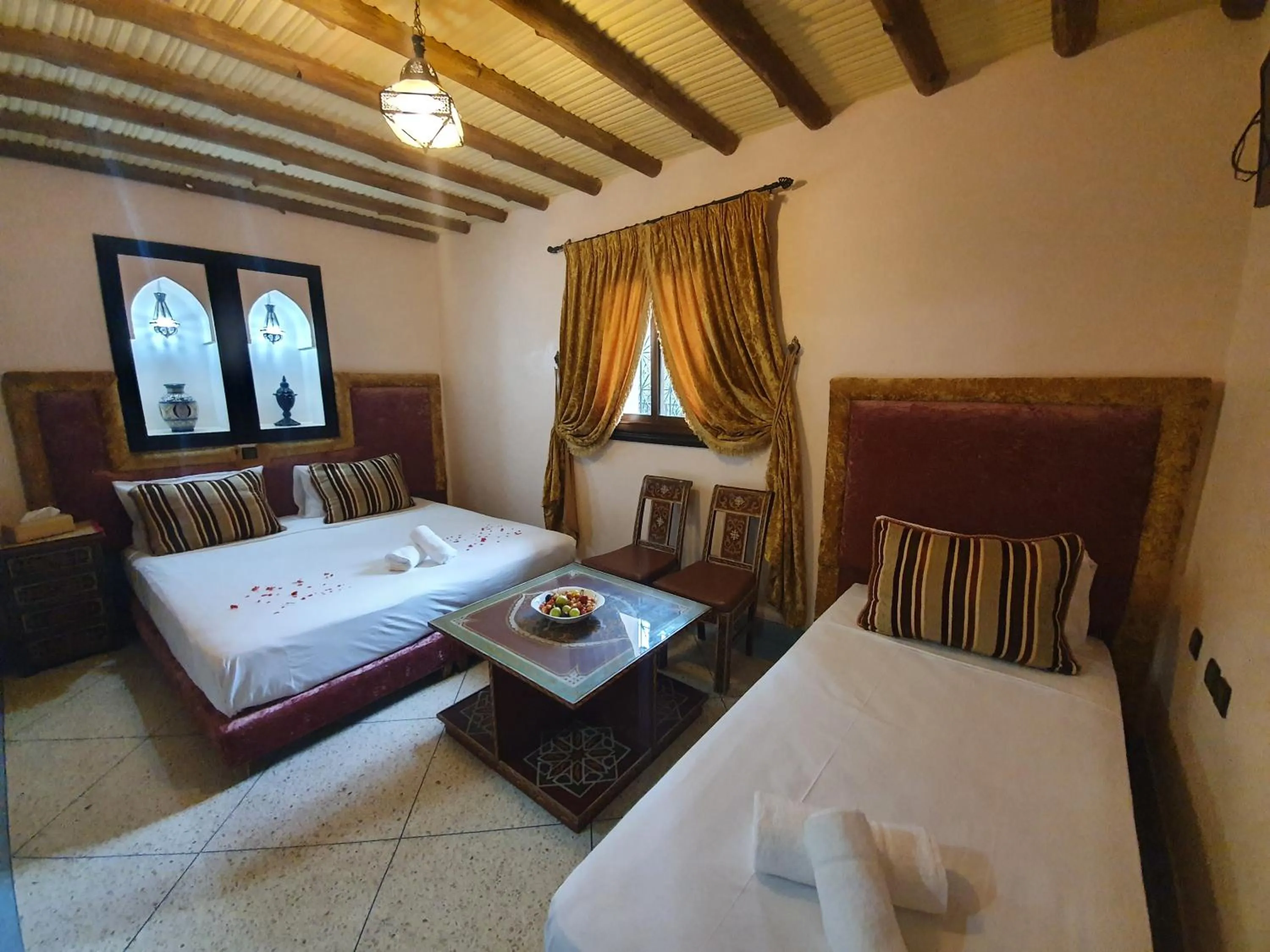 Photo of the whole room in Dar Assarou - Toubkal National Park Lodge