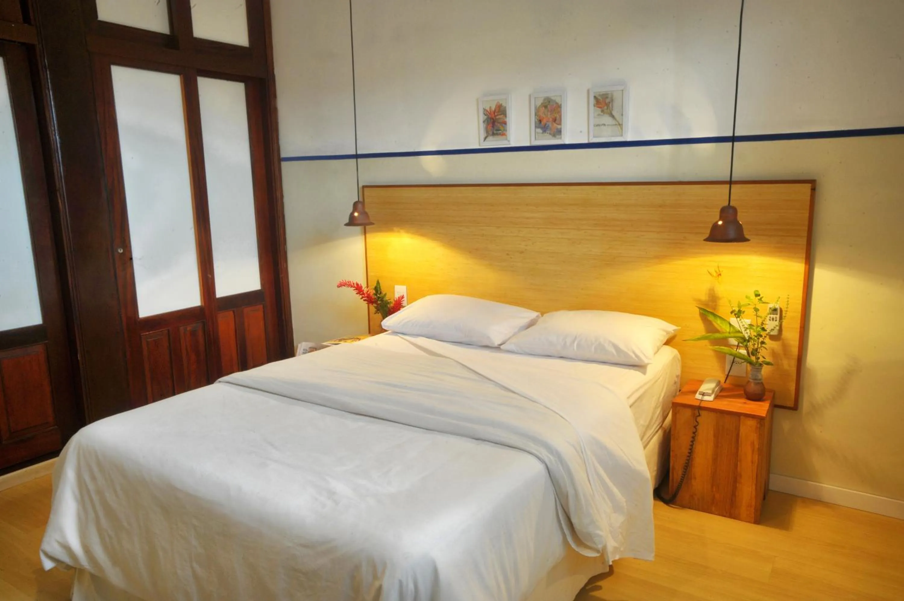 Bed in Pousada da Sesmaria