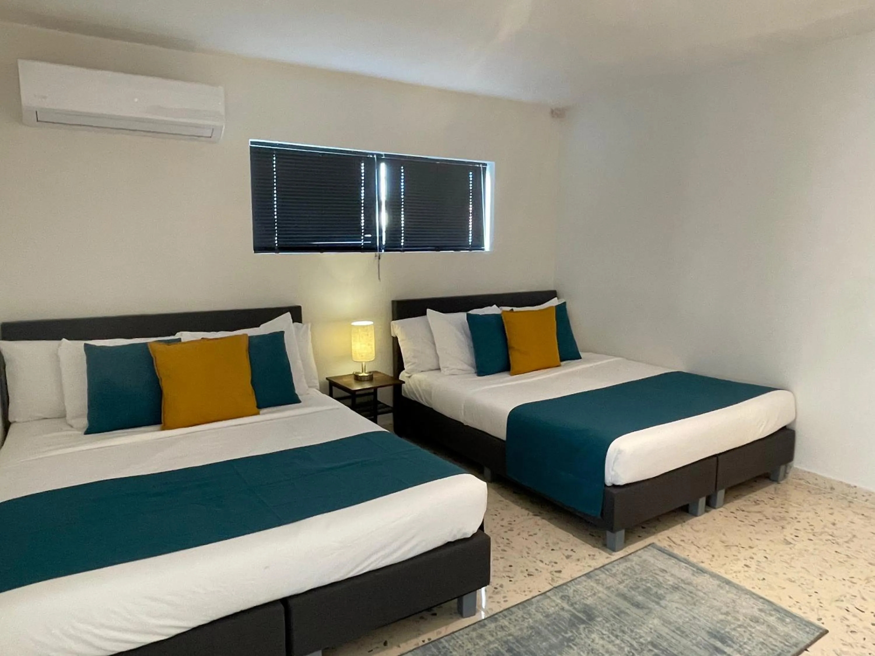 Bed in Vistalmar Ocean Suites