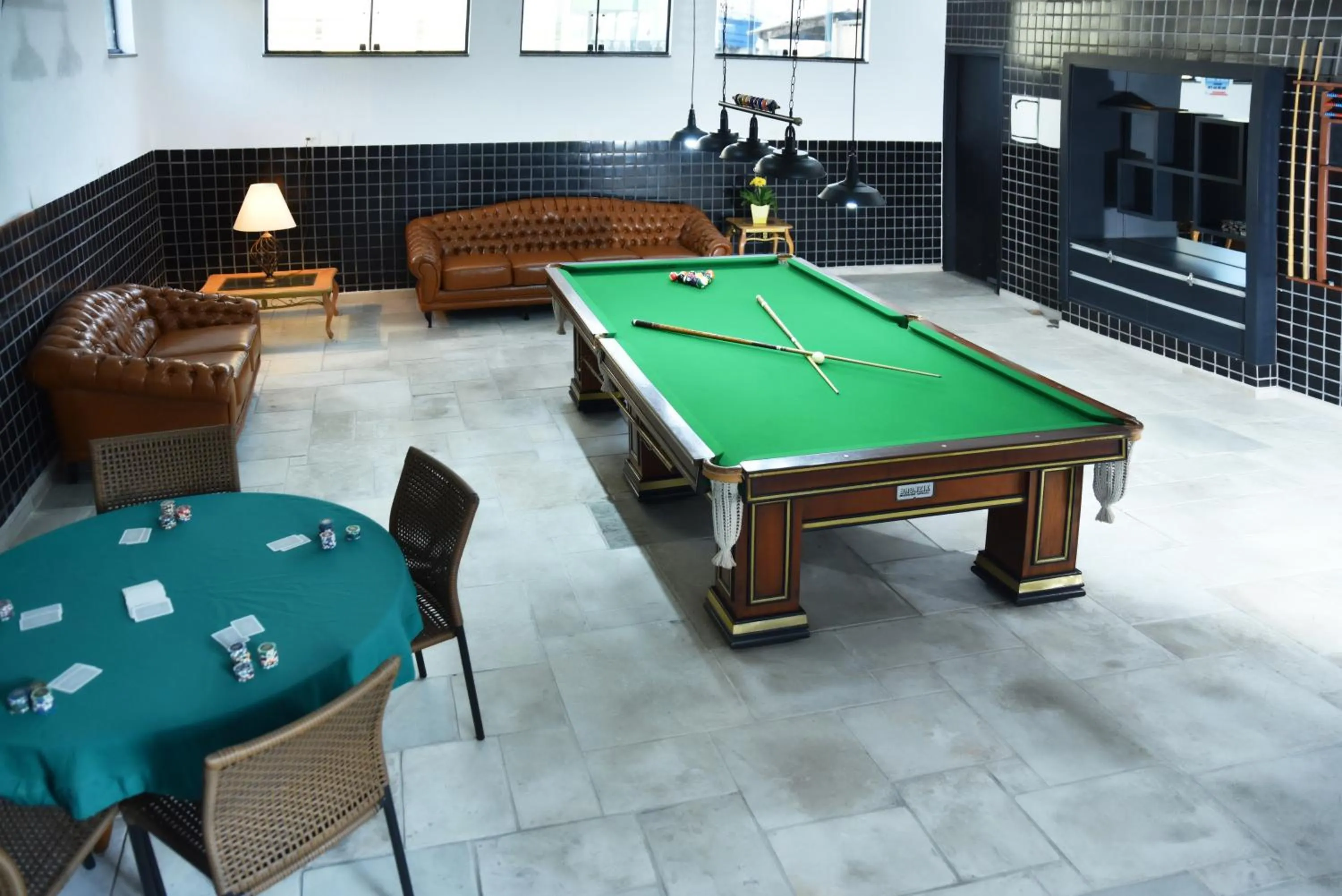 Game Room in Plaza Inn Small Town Flat